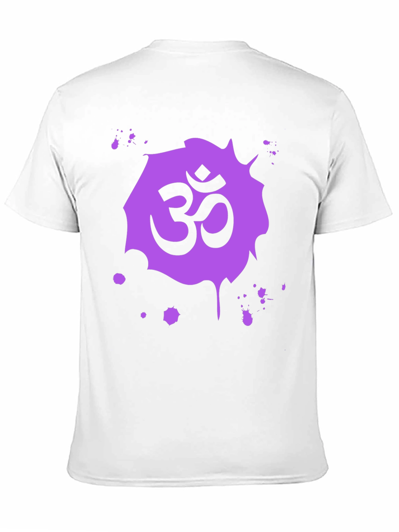 Om Symbol Black T-Shirt - Spiritual Design