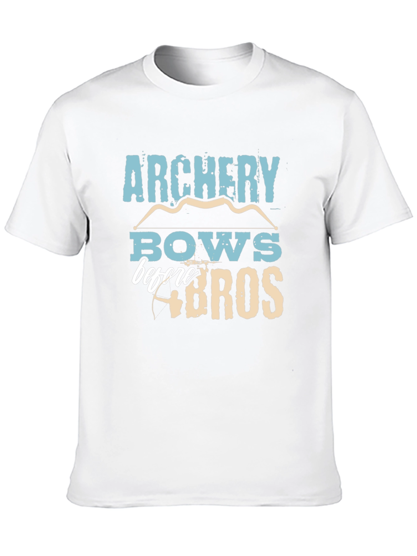 Archery Bows Before Bros Funny Graphic Tee