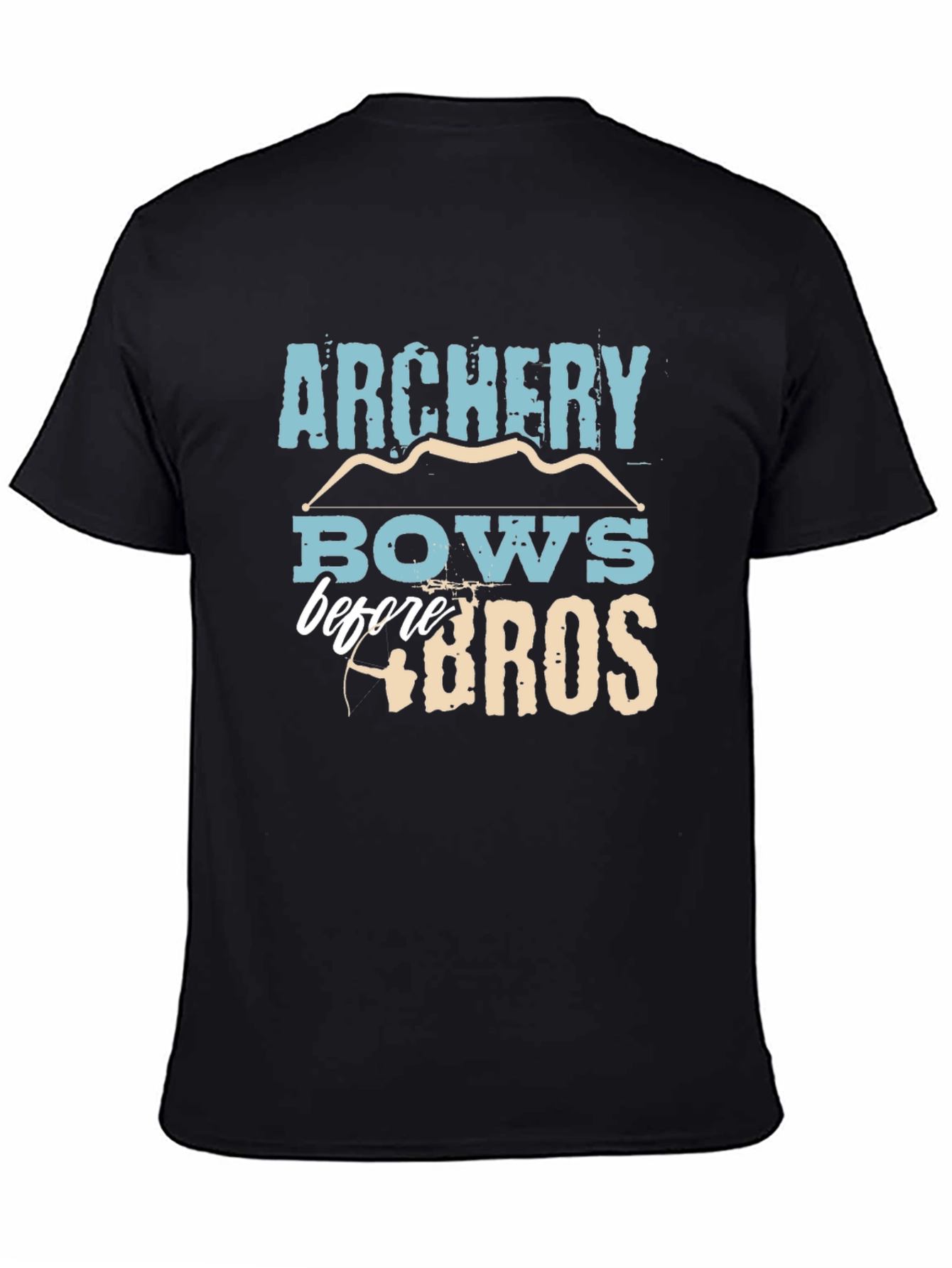 Archery Bows Before Bros Funny Graphic Tee