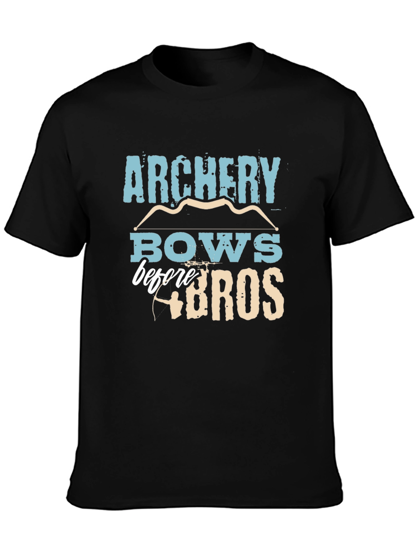 Archery Bows Before Bros Funny Graphic Tee