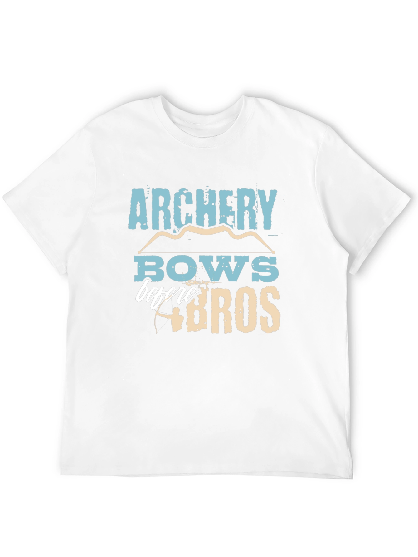 Archery Bows Before Bros Funny Graphic Tee