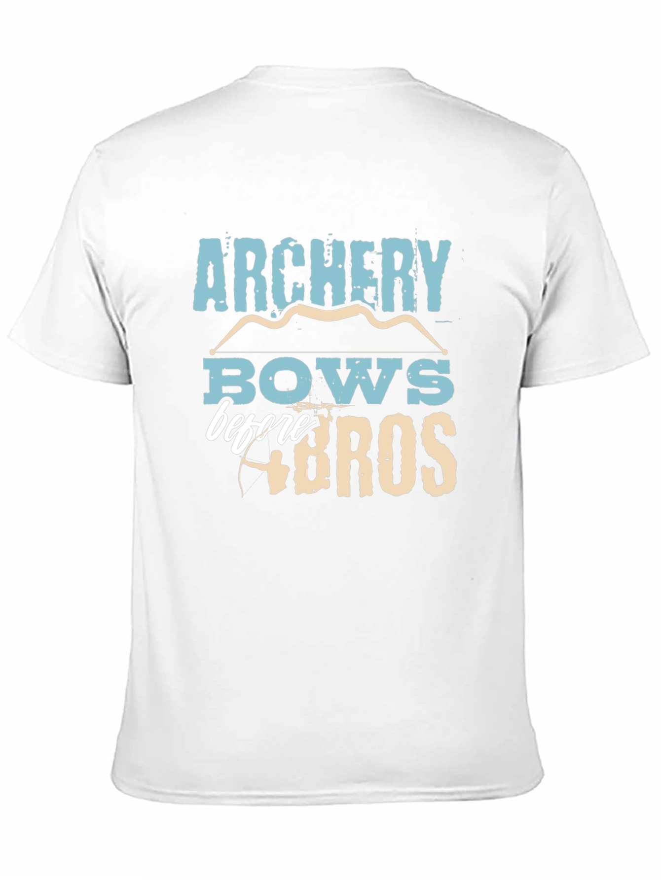 Archery Bows Before Bros Funny Graphic Tee