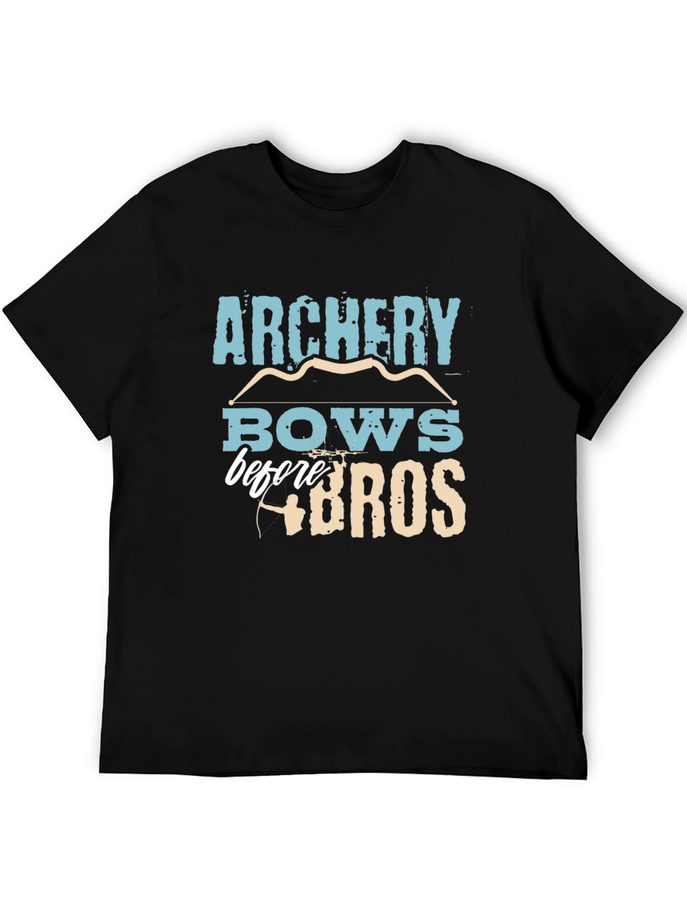 Archery Bows Before Bros Funny Graphic Tee