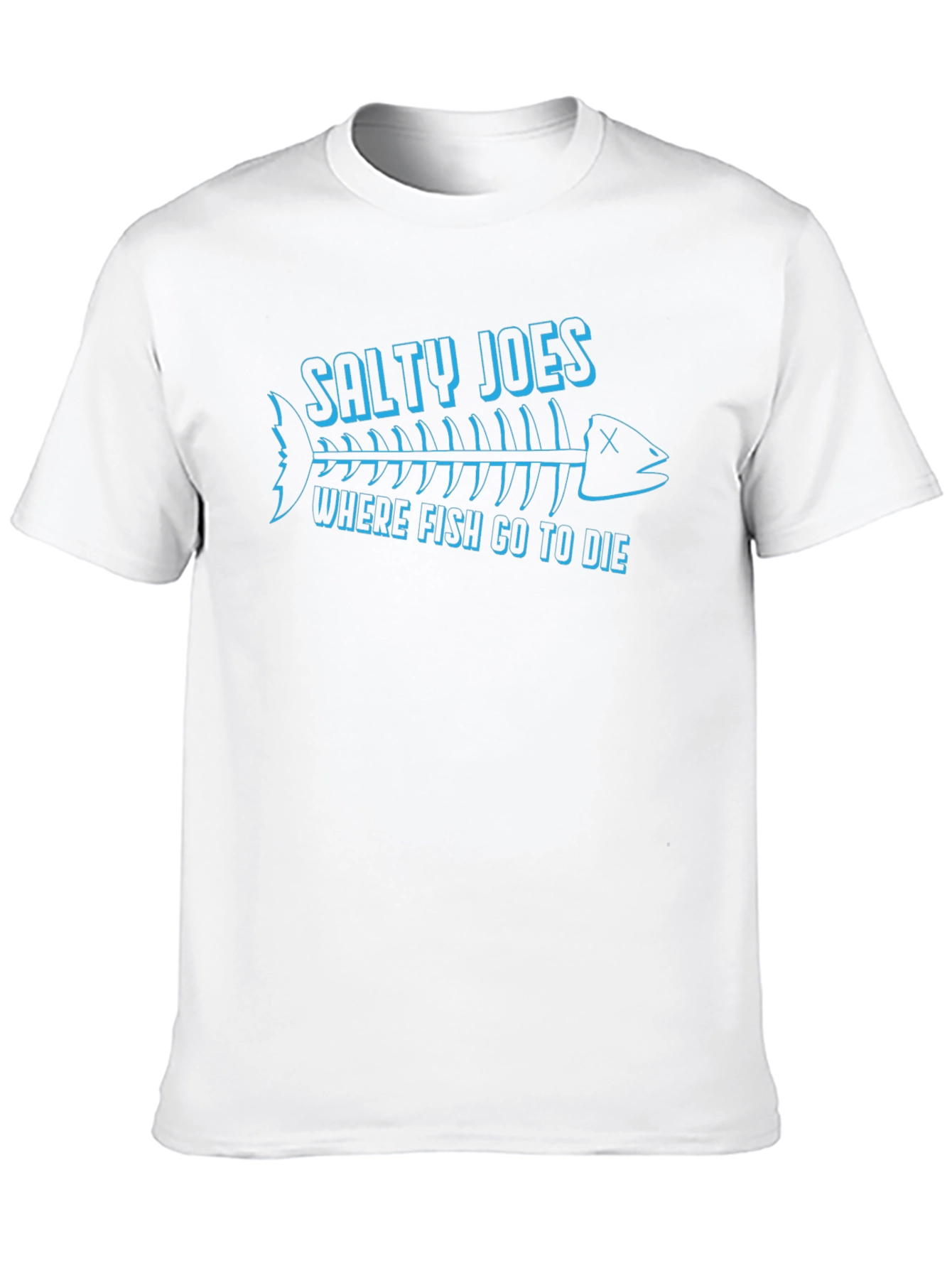 Salty Joes Fish Skeleton T-Shirt