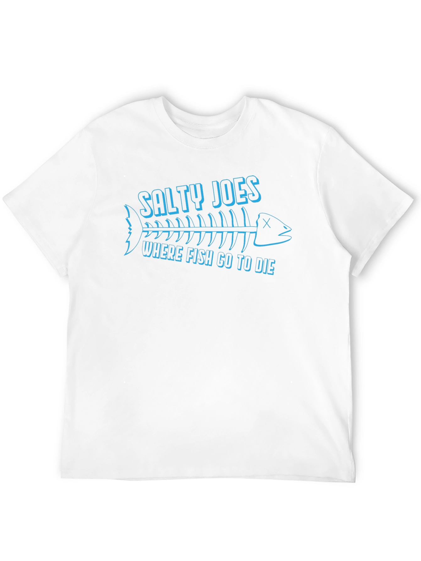 Salty Joes Fish Skeleton T-Shirt