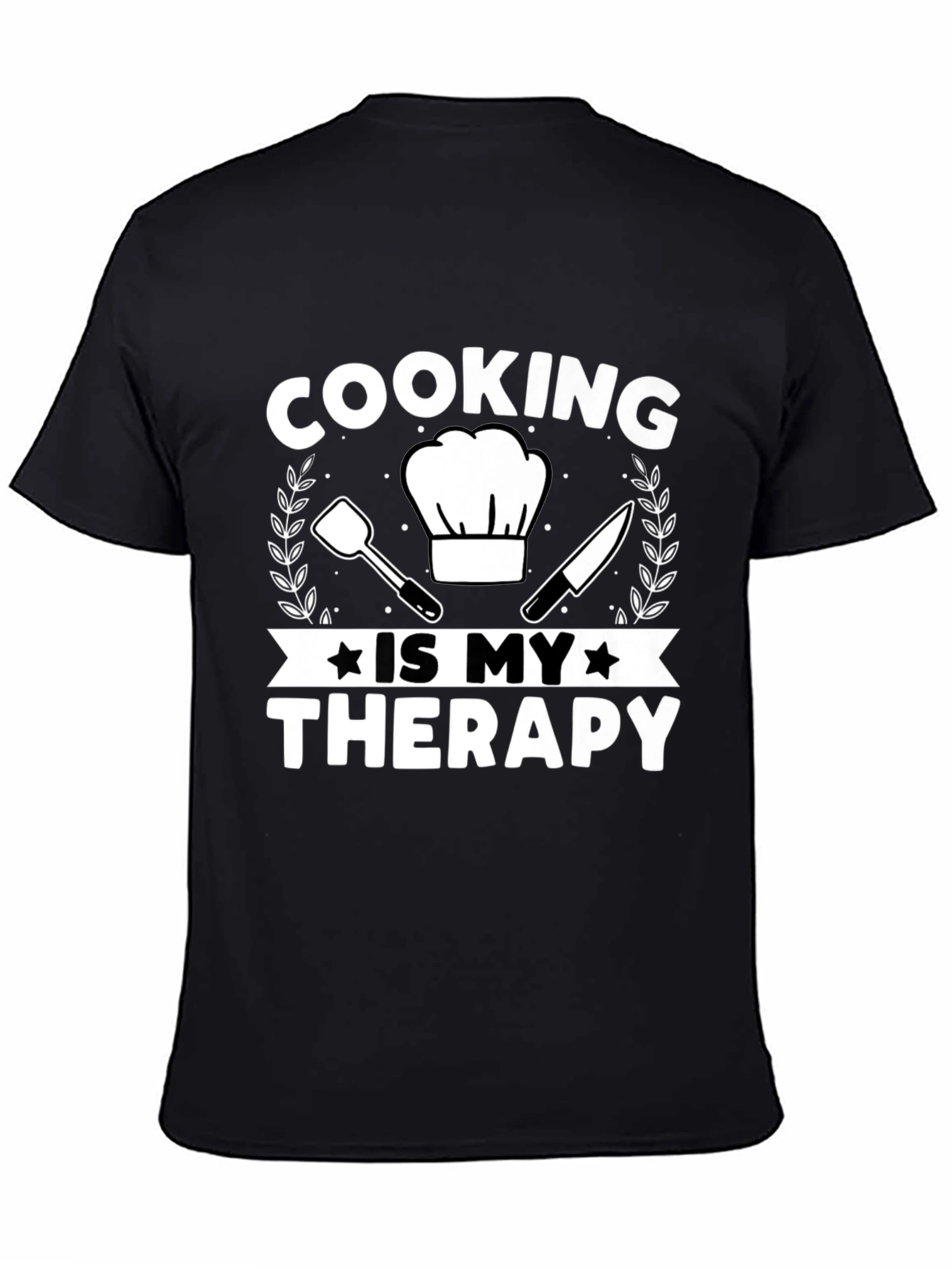 Cooking is My Therapy Graphic T-Shirt