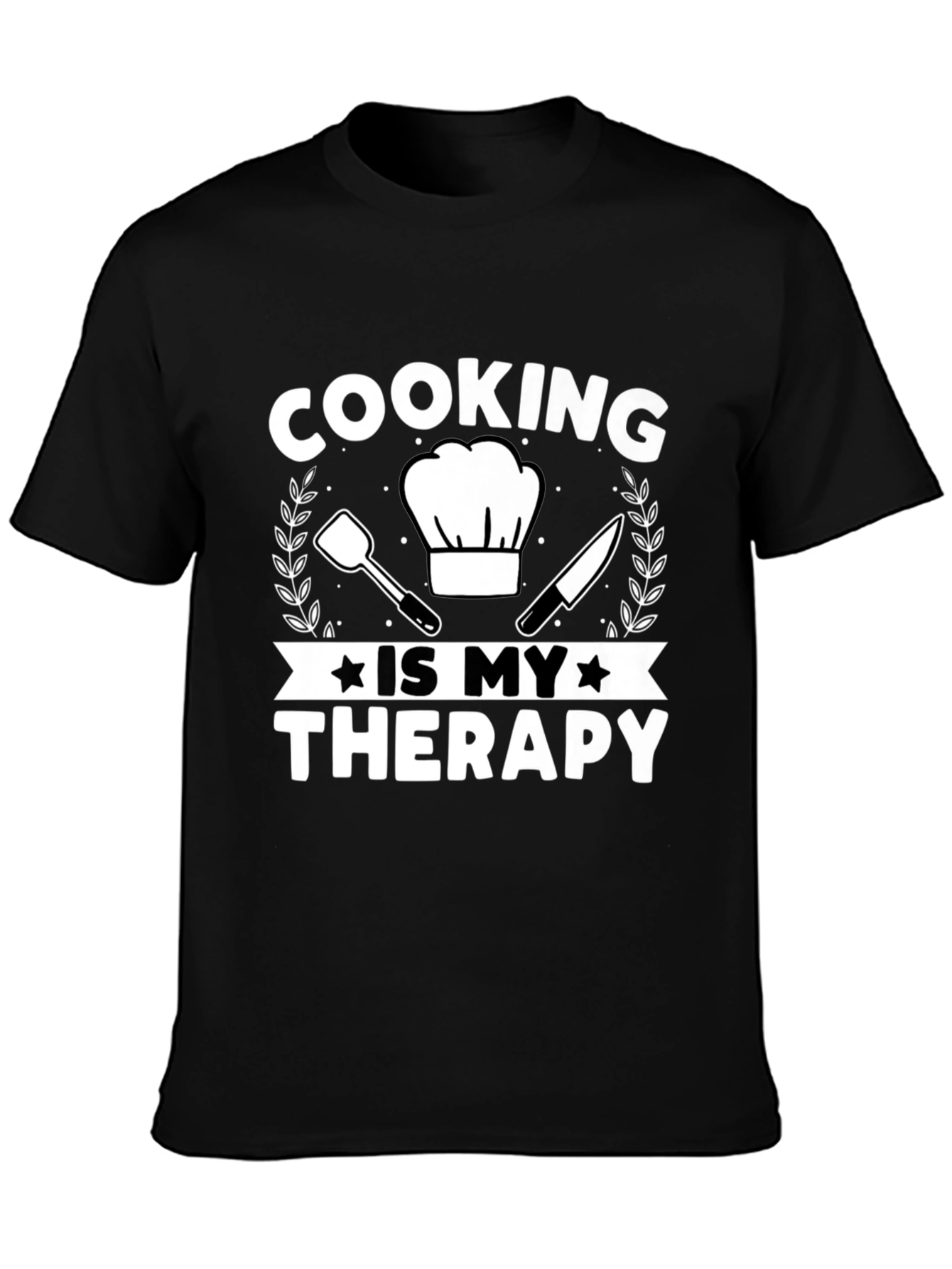 Cooking is My Therapy Graphic T-Shirt