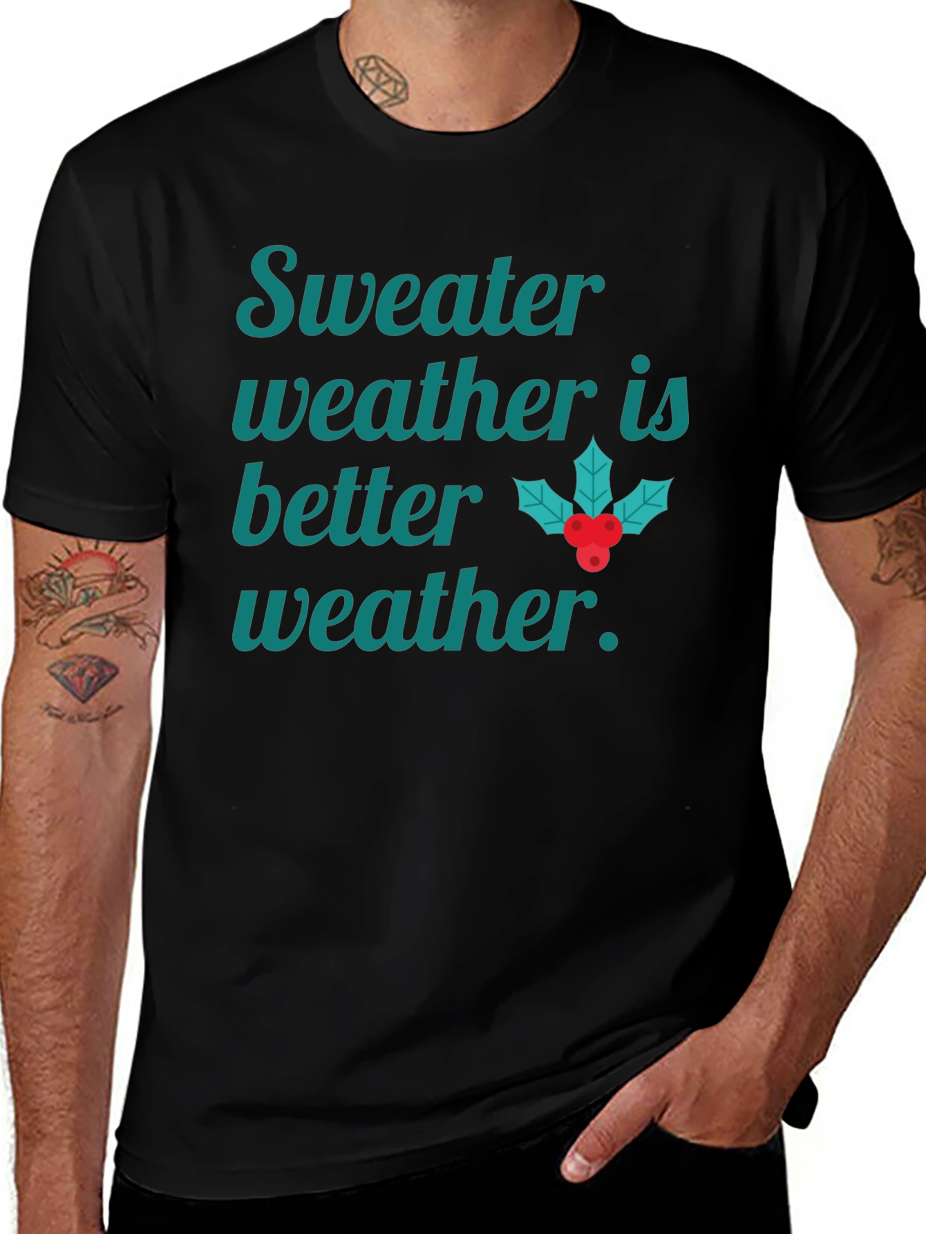 Sweater Weather Holiday T-Shirt