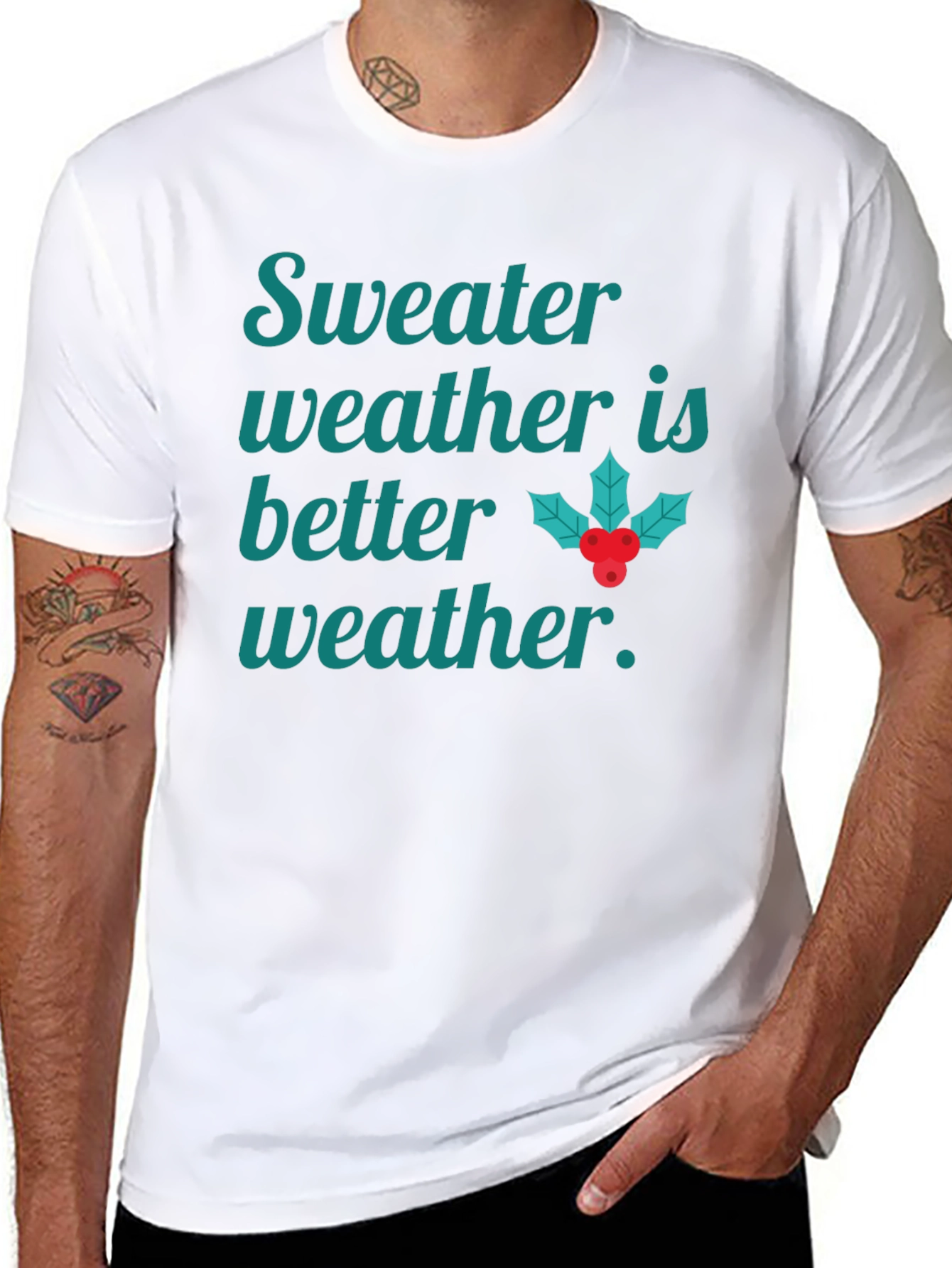 Sweater Weather Holiday T-Shirt