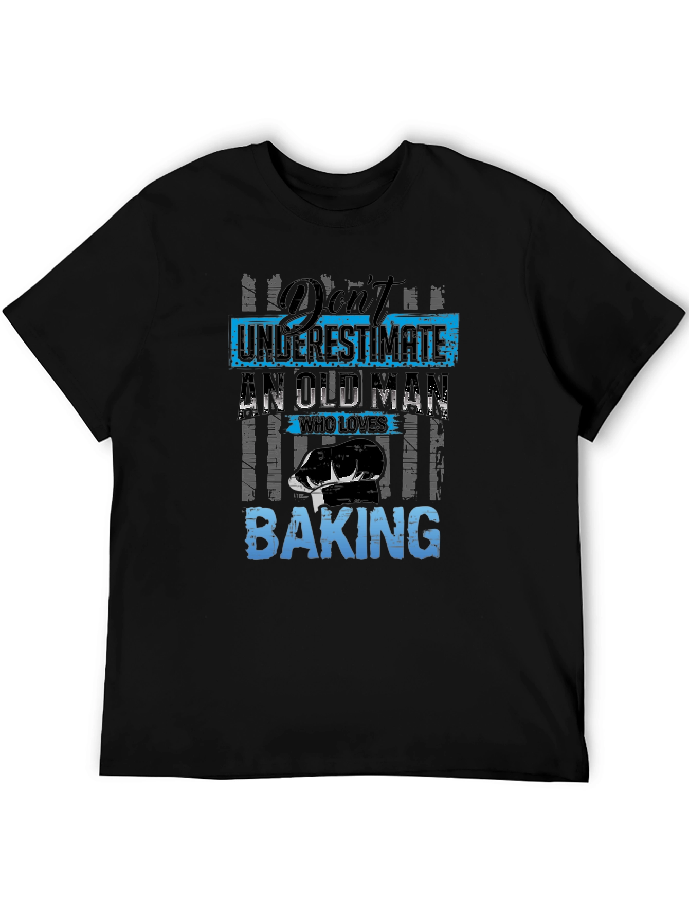 Funny Baking T-Shirt for Old Men