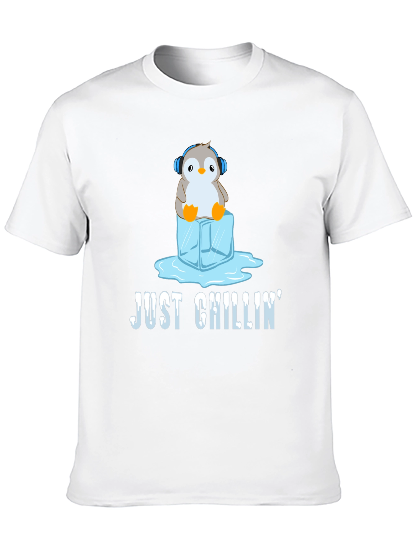Just Chillin Penguin Graphic Tee
