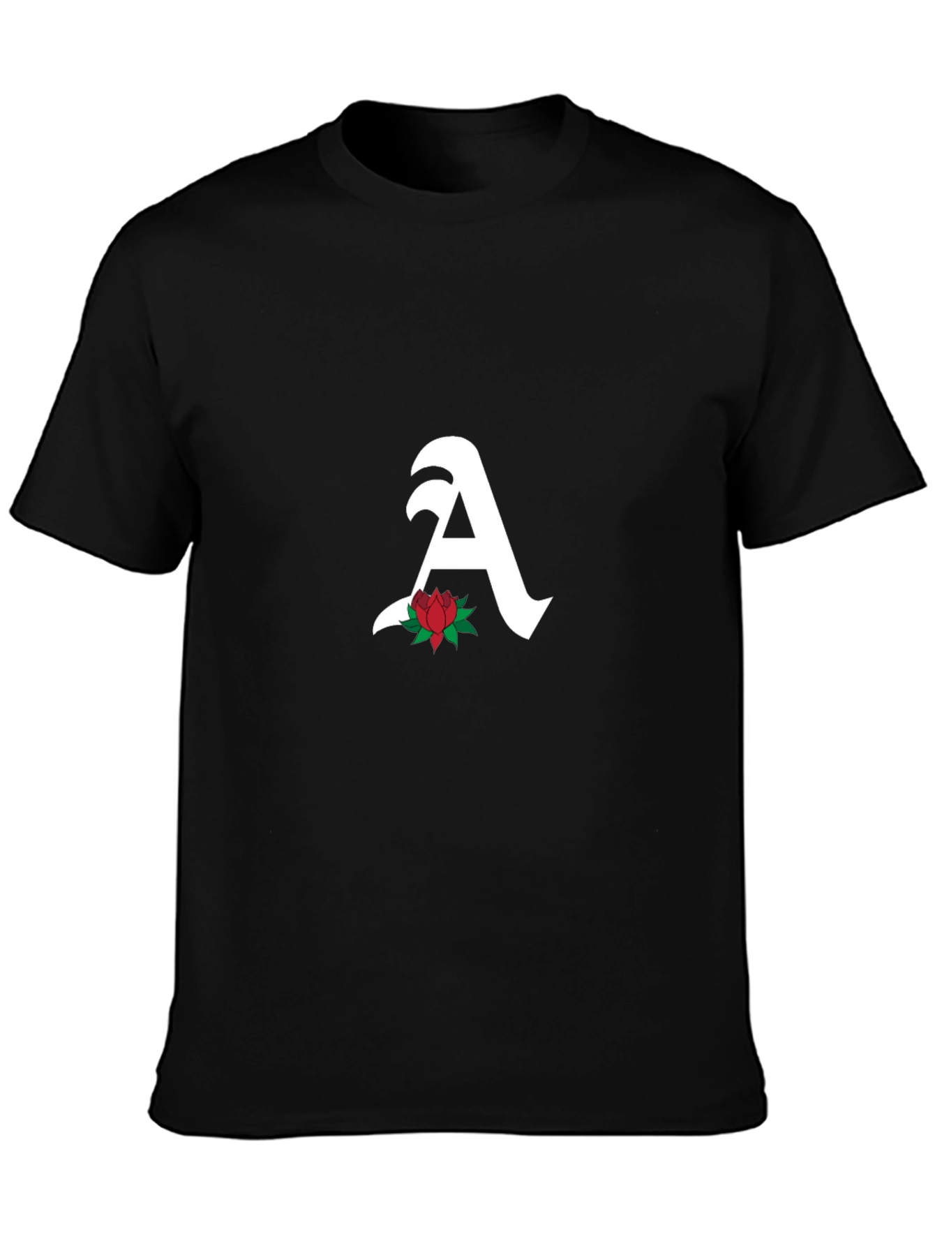 Rose Letter T-Shirt