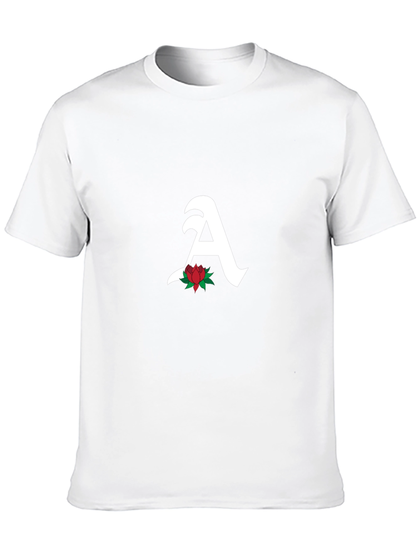 Rose Letter T-Shirt
