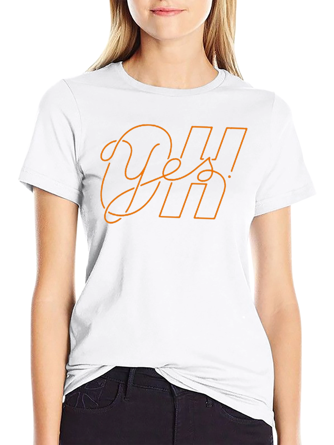 Yes! Graphic Tee - Stylish Everyday Wear