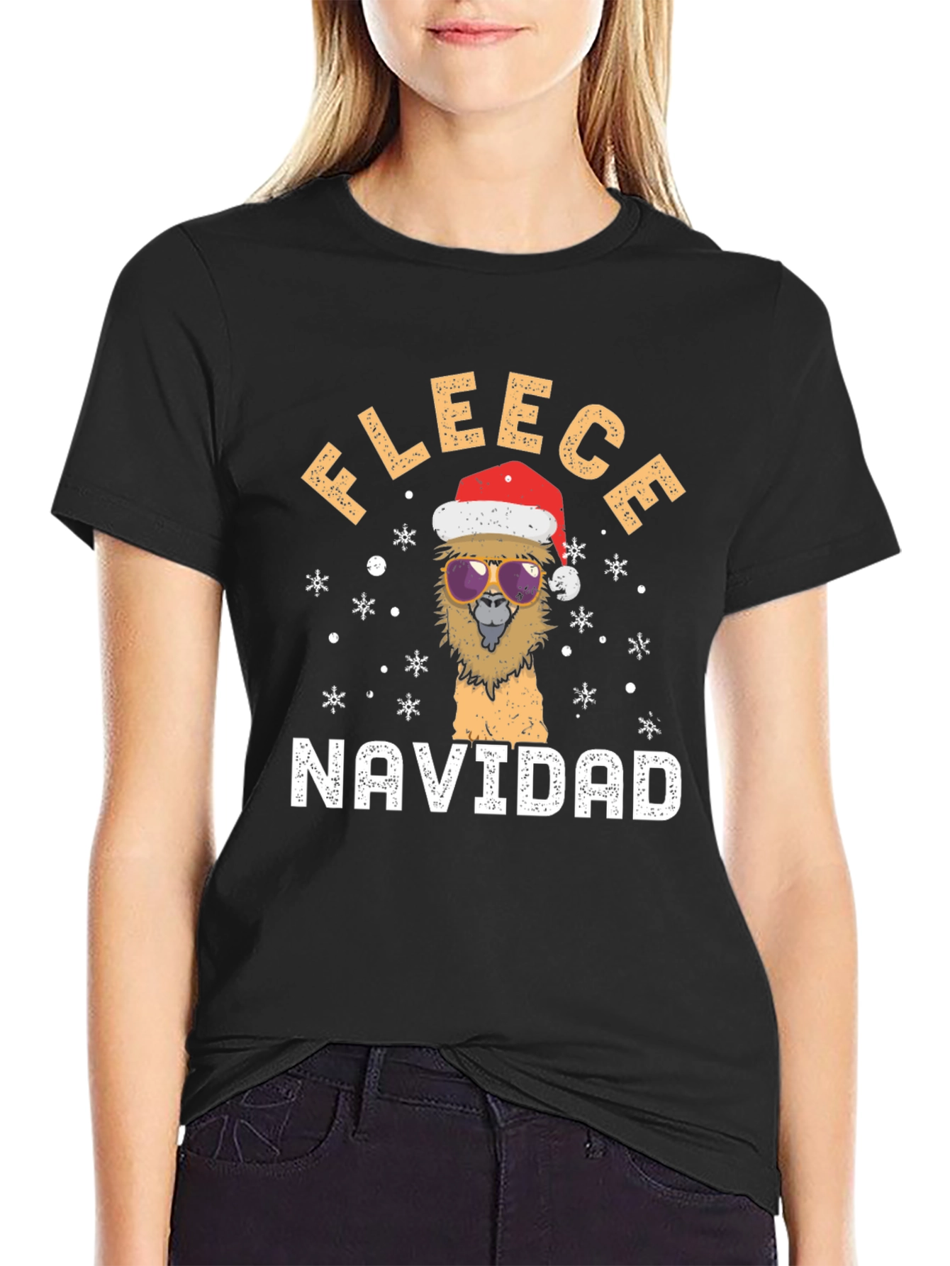 Fleece Navidad Graphic Tee