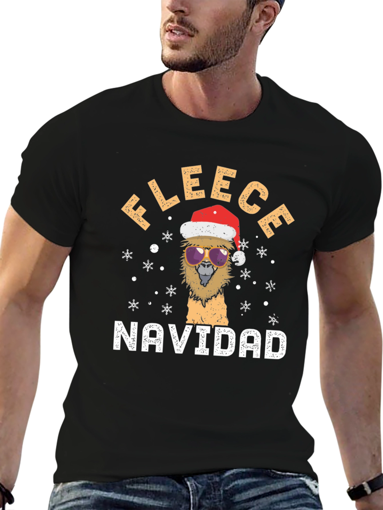 Fleece Navidad Graphic Tee