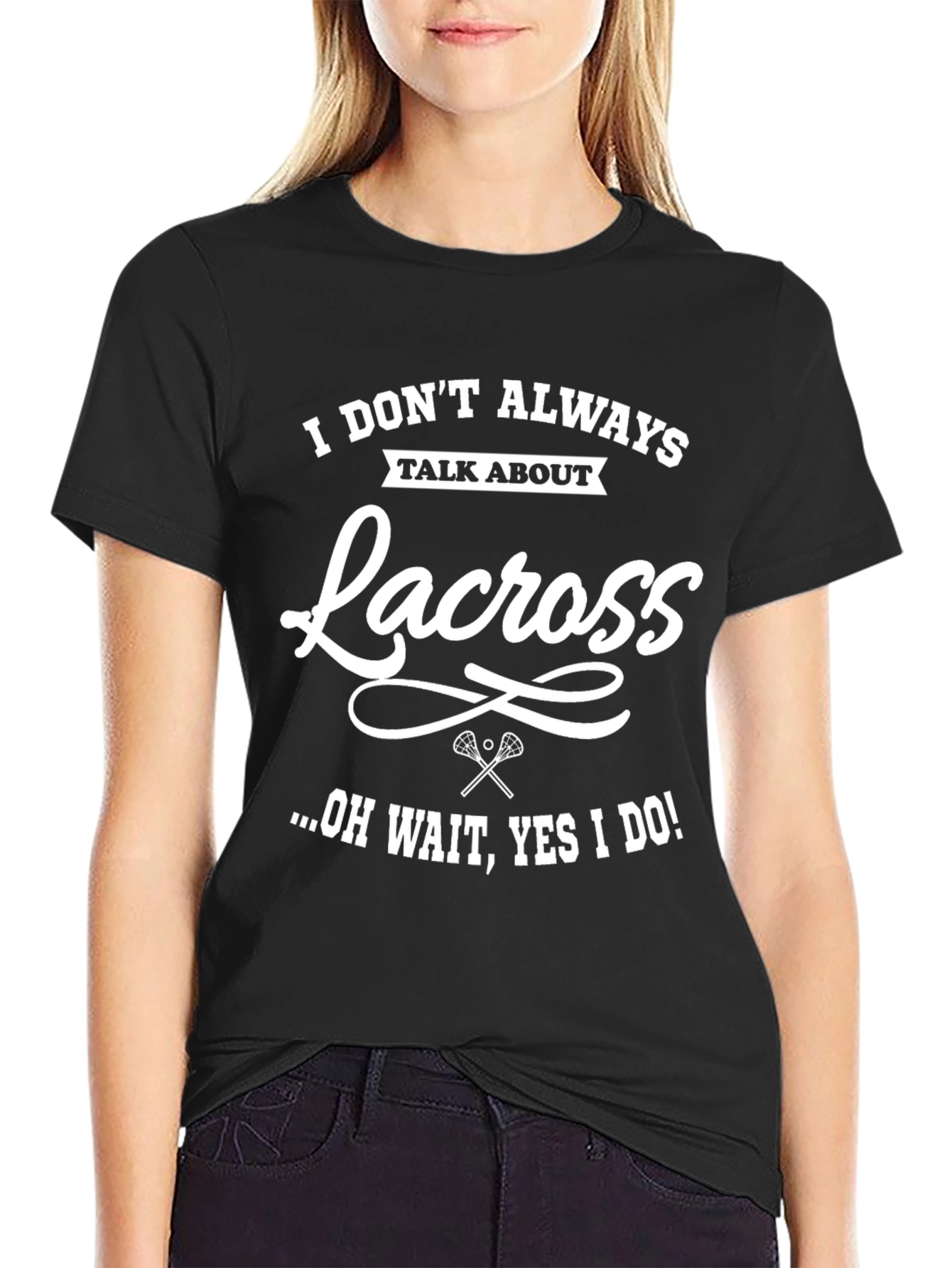 Lacrosse T-Shirt - I Dont Always Talk About