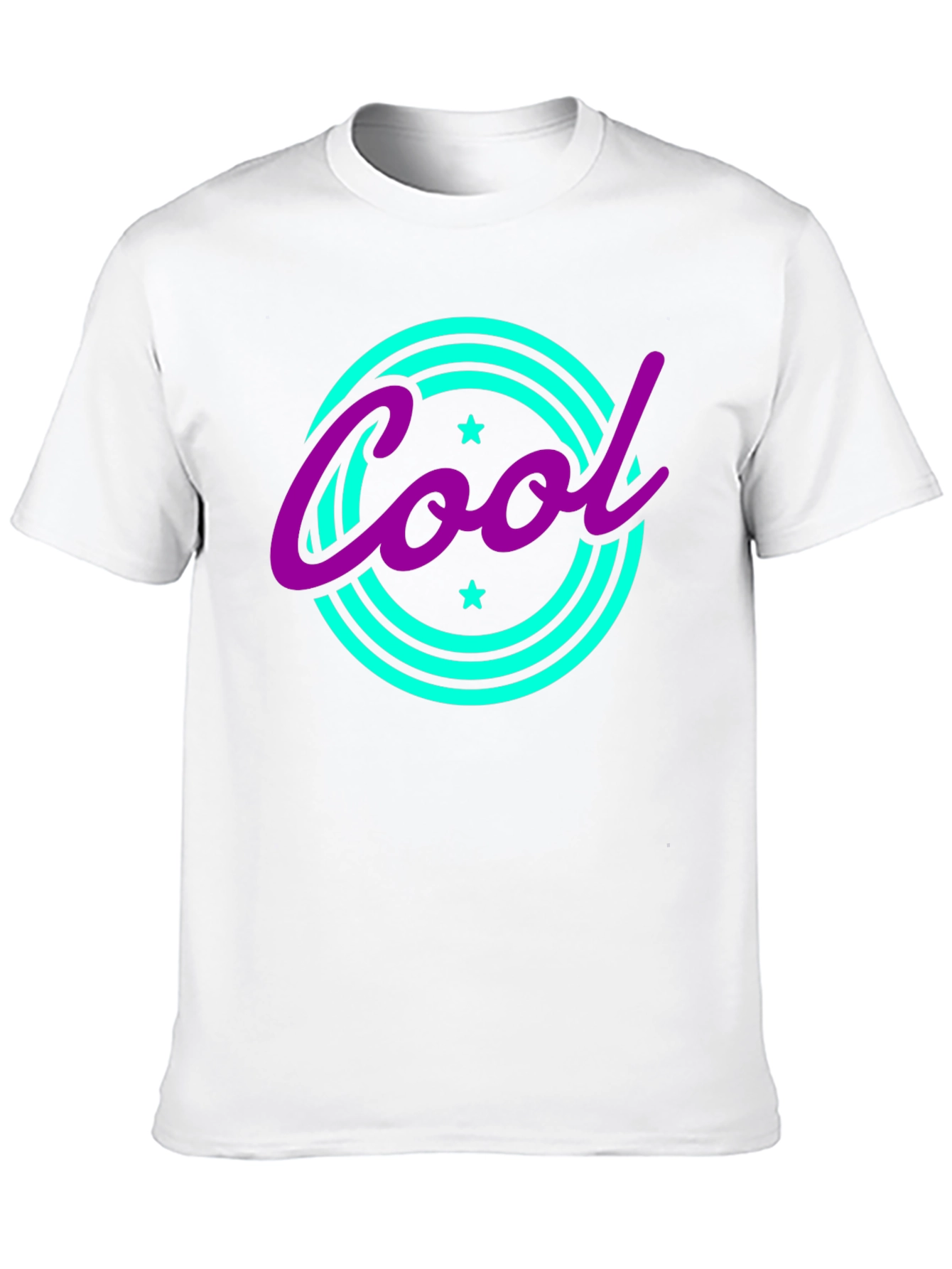 Cool Graphic Tee - Retro Style Black T-Shirt
