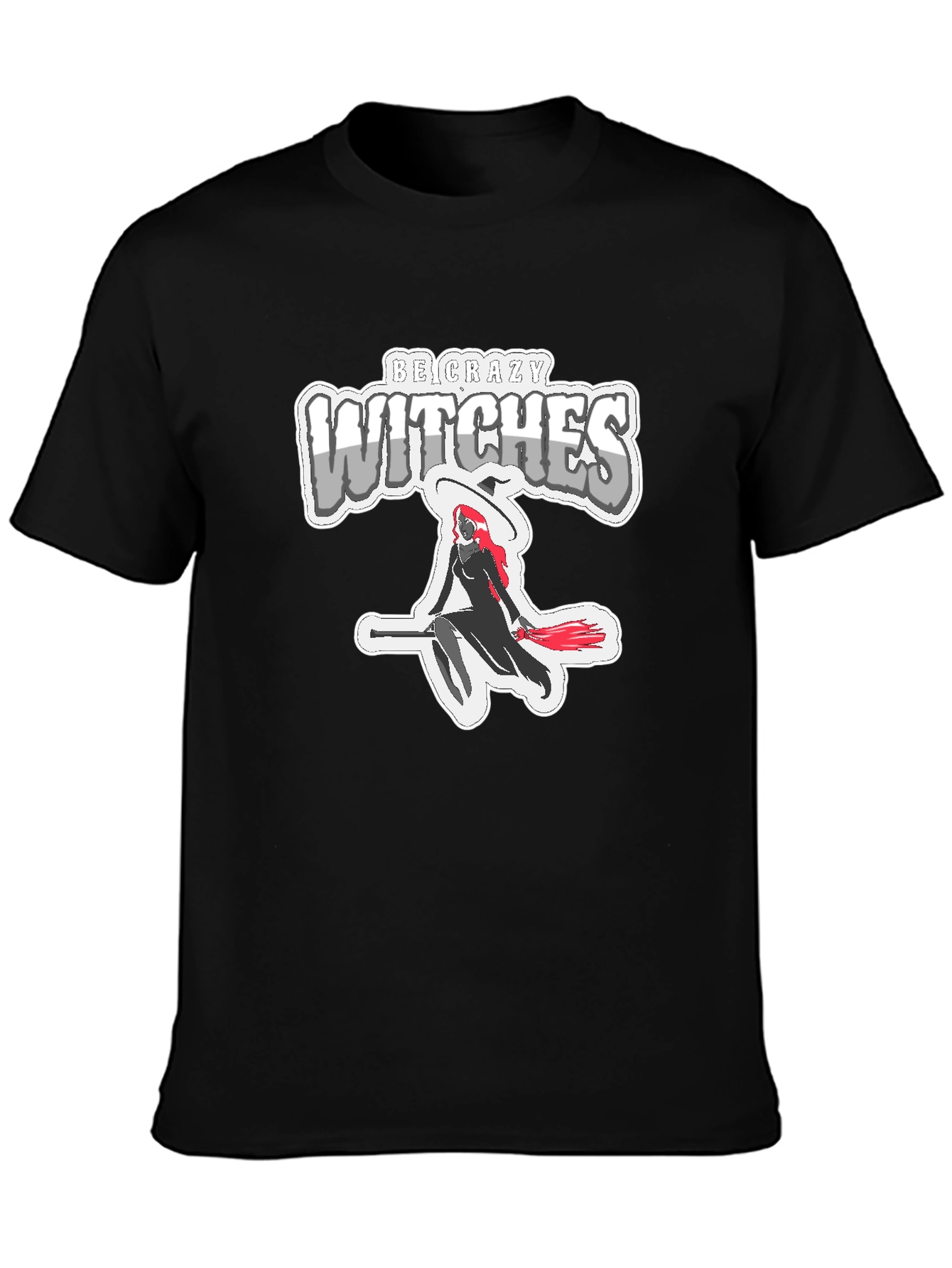 Crazy Witches Graphic T-Shirt