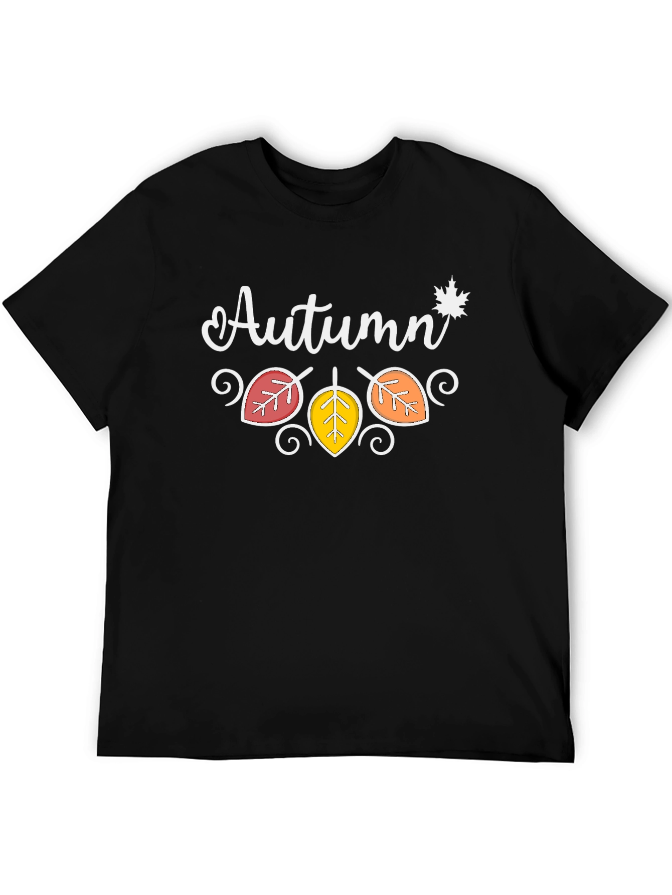 Autumn Leaves Graphic T-Shirt - Fall Season