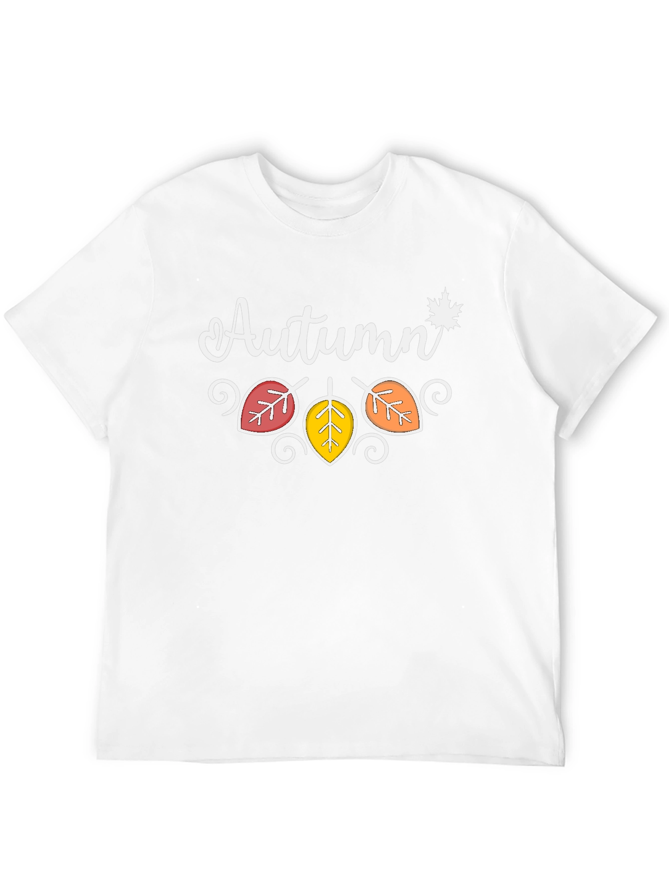 Autumn Leaves Graphic T-Shirt - Fall Season