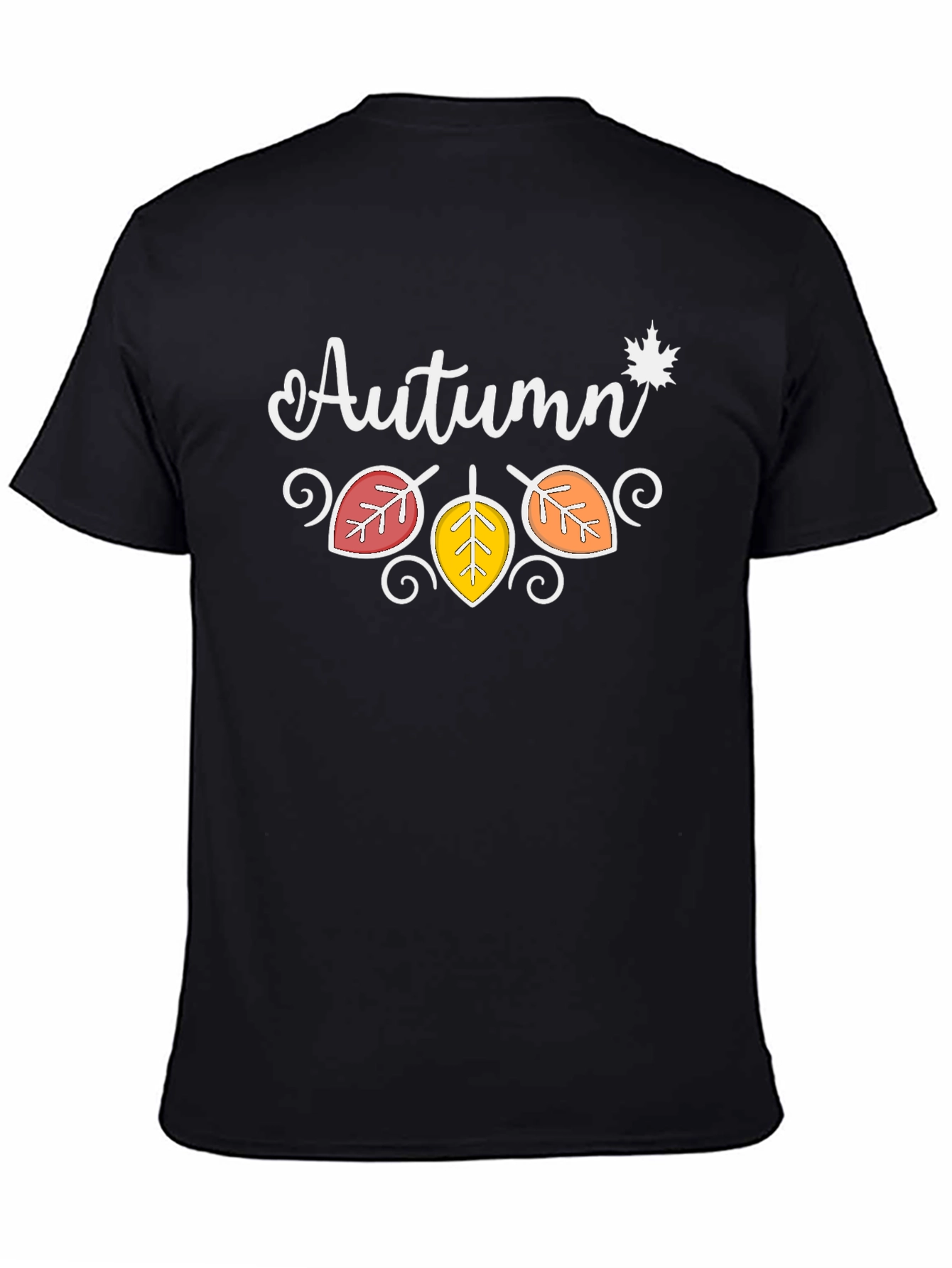 Autumn Leaves Graphic T-Shirt - Fall Season