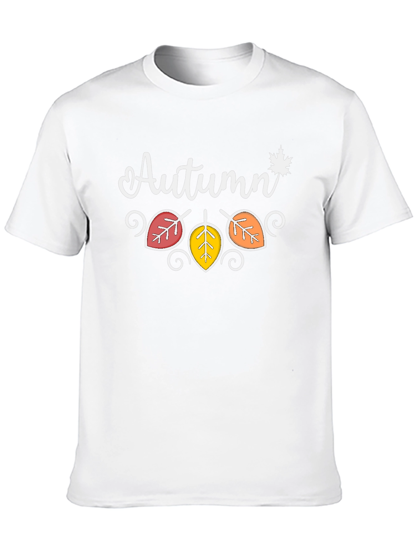 Autumn Leaves Graphic T-Shirt - Fall Season