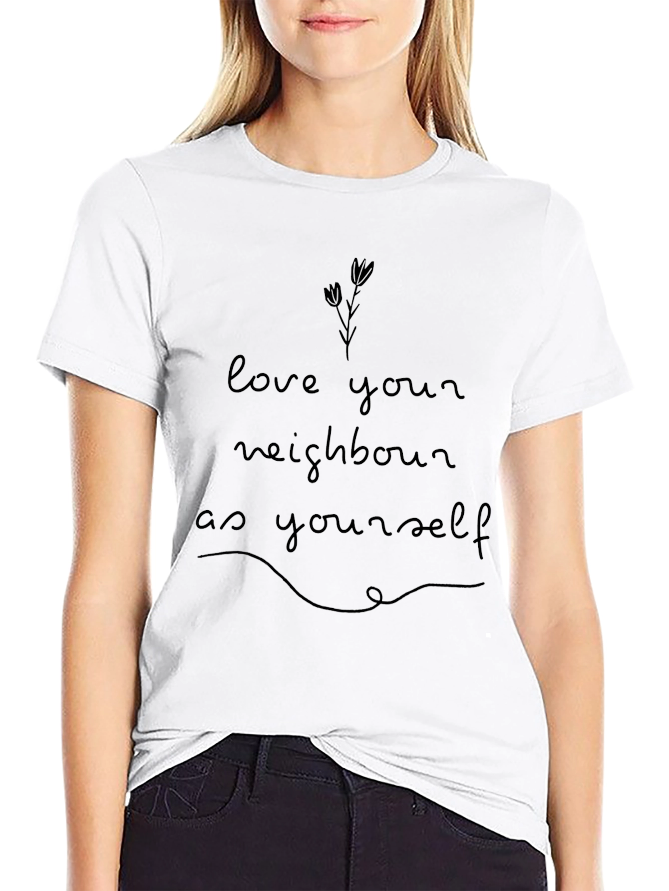 Love Your Neighbour Graphic T-Shirt