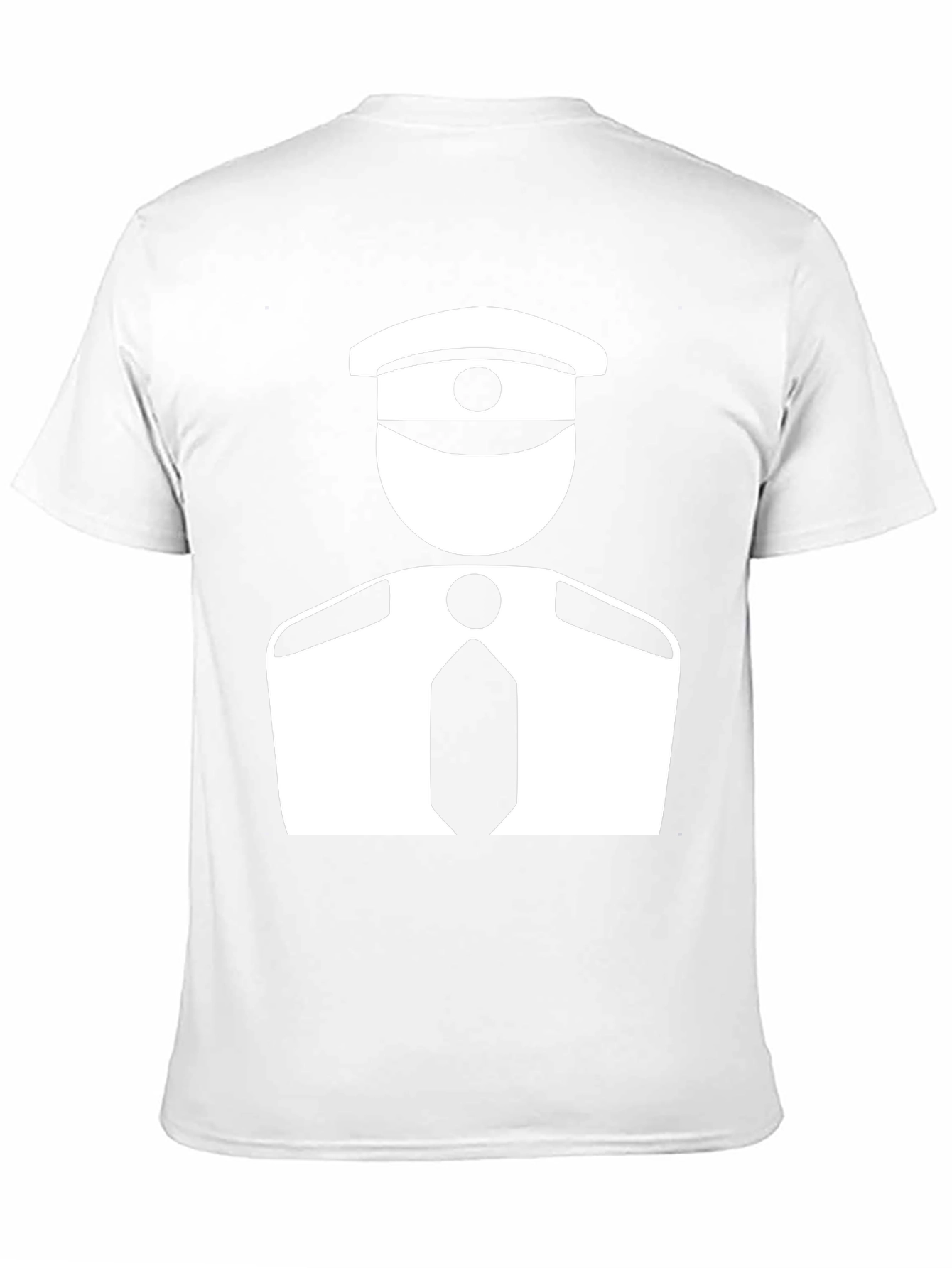 Pilot Graphic Tee - Black Cotton Blend Comfort