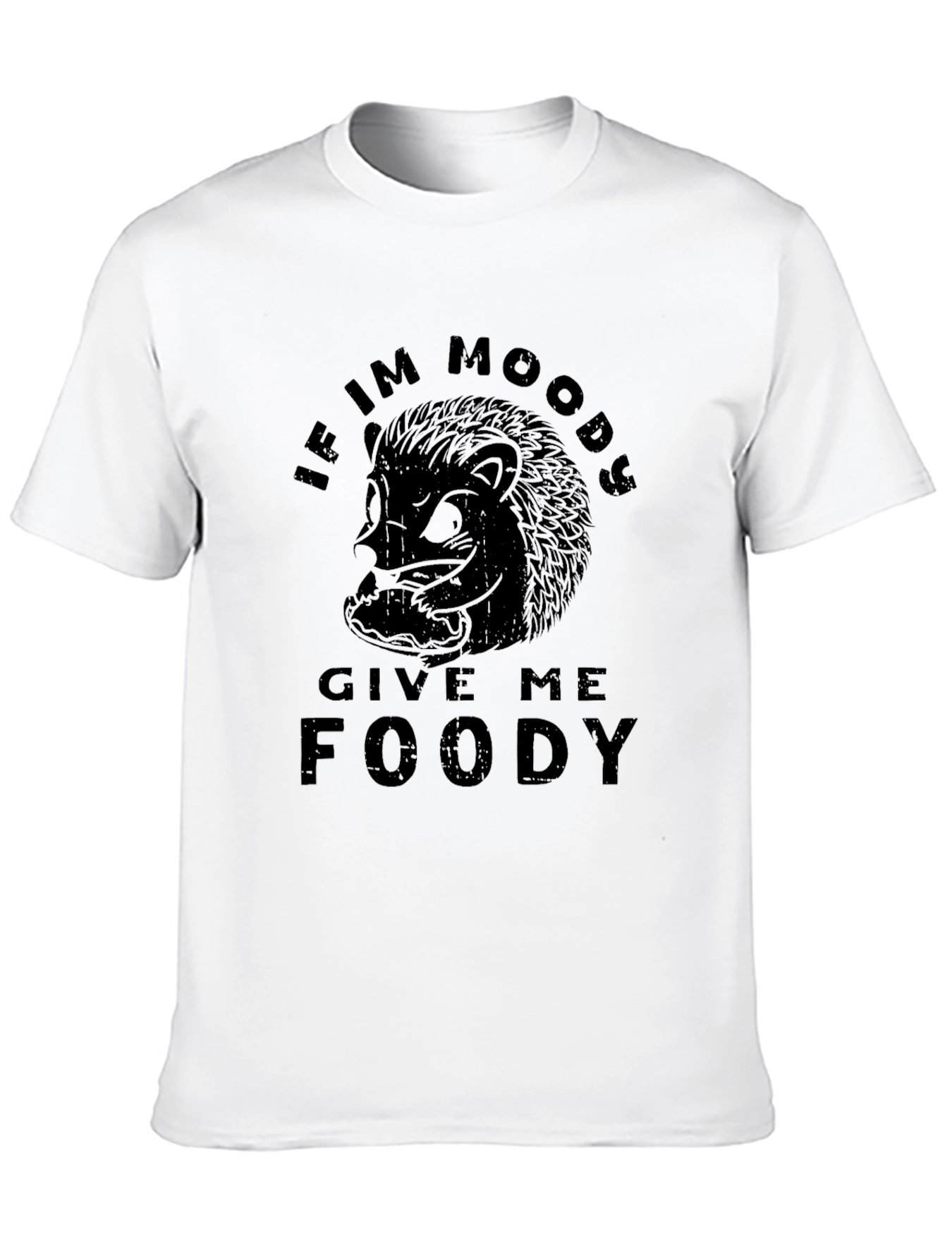 Moody Hedgehog Graphic T-Shirt