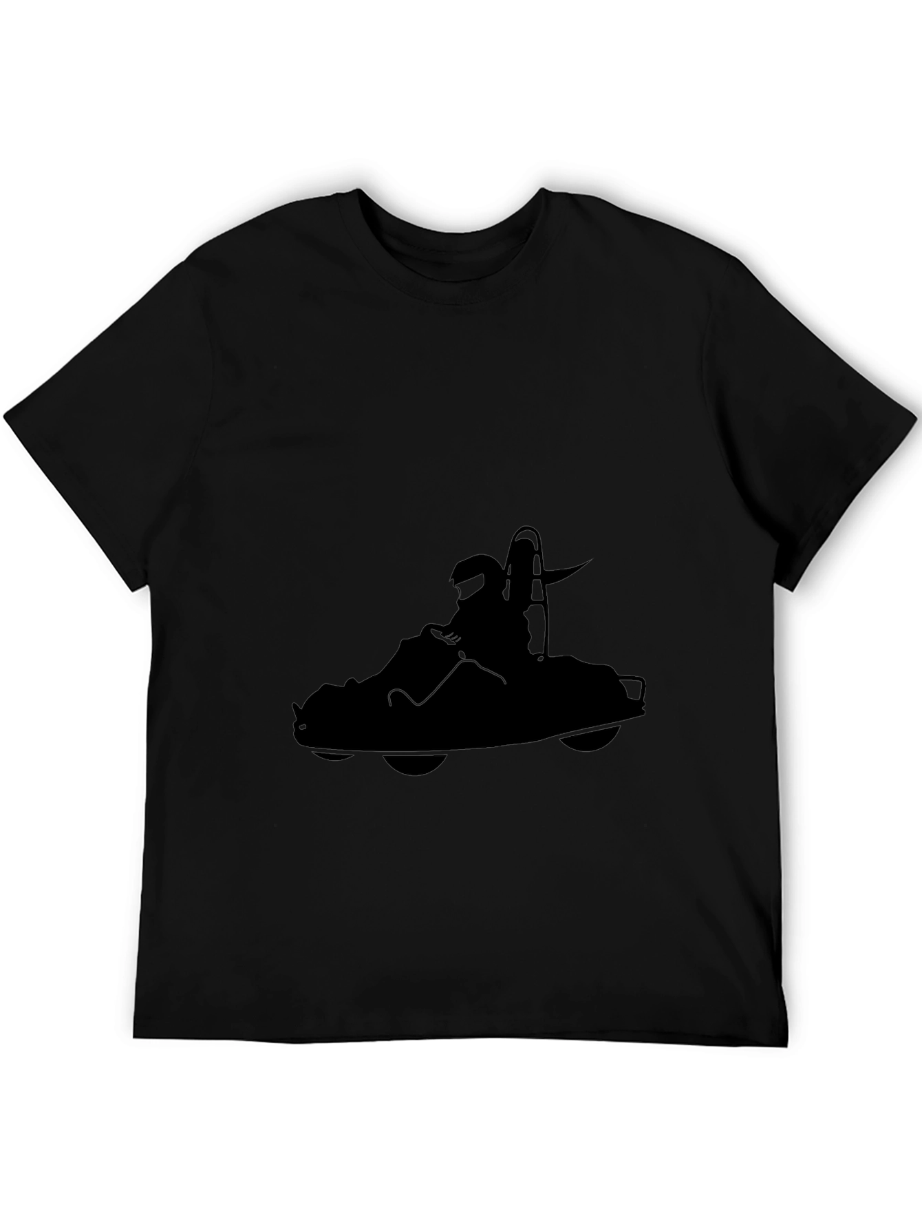 Black Kart Racer Graphic Tee