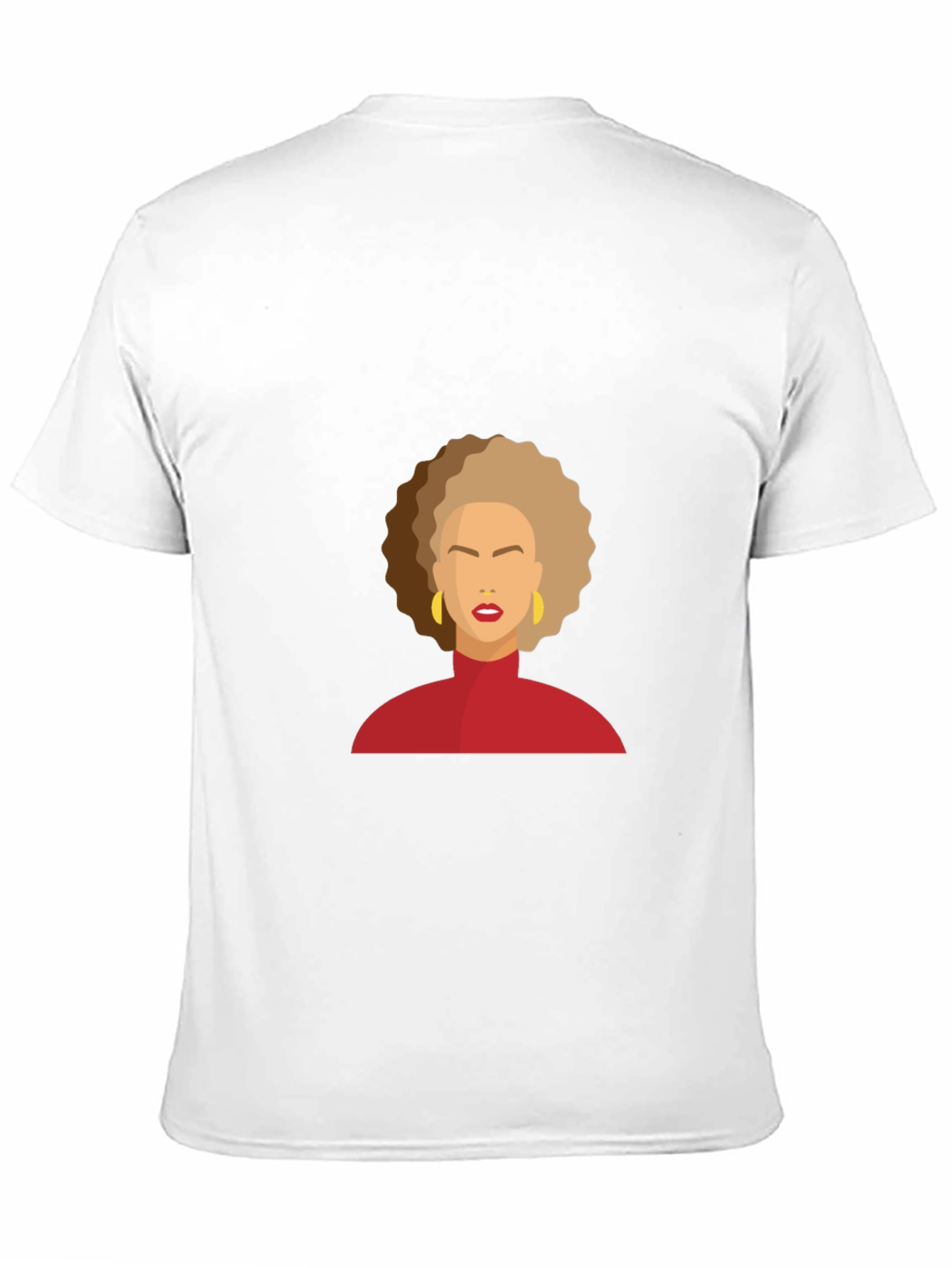Modern Afro Woman Graphic Tee