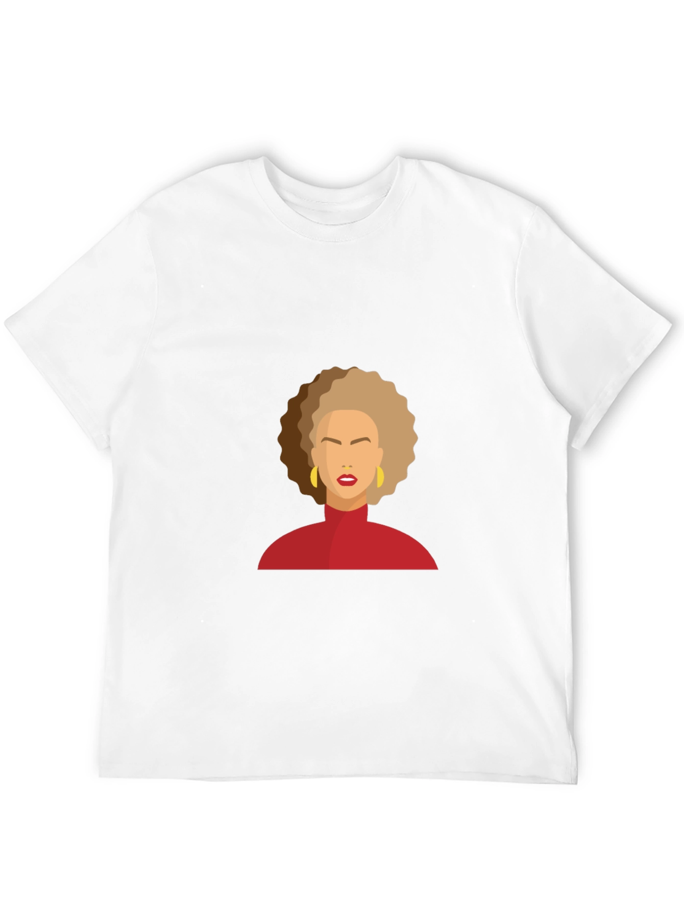 Modern Afro Woman Graphic Tee