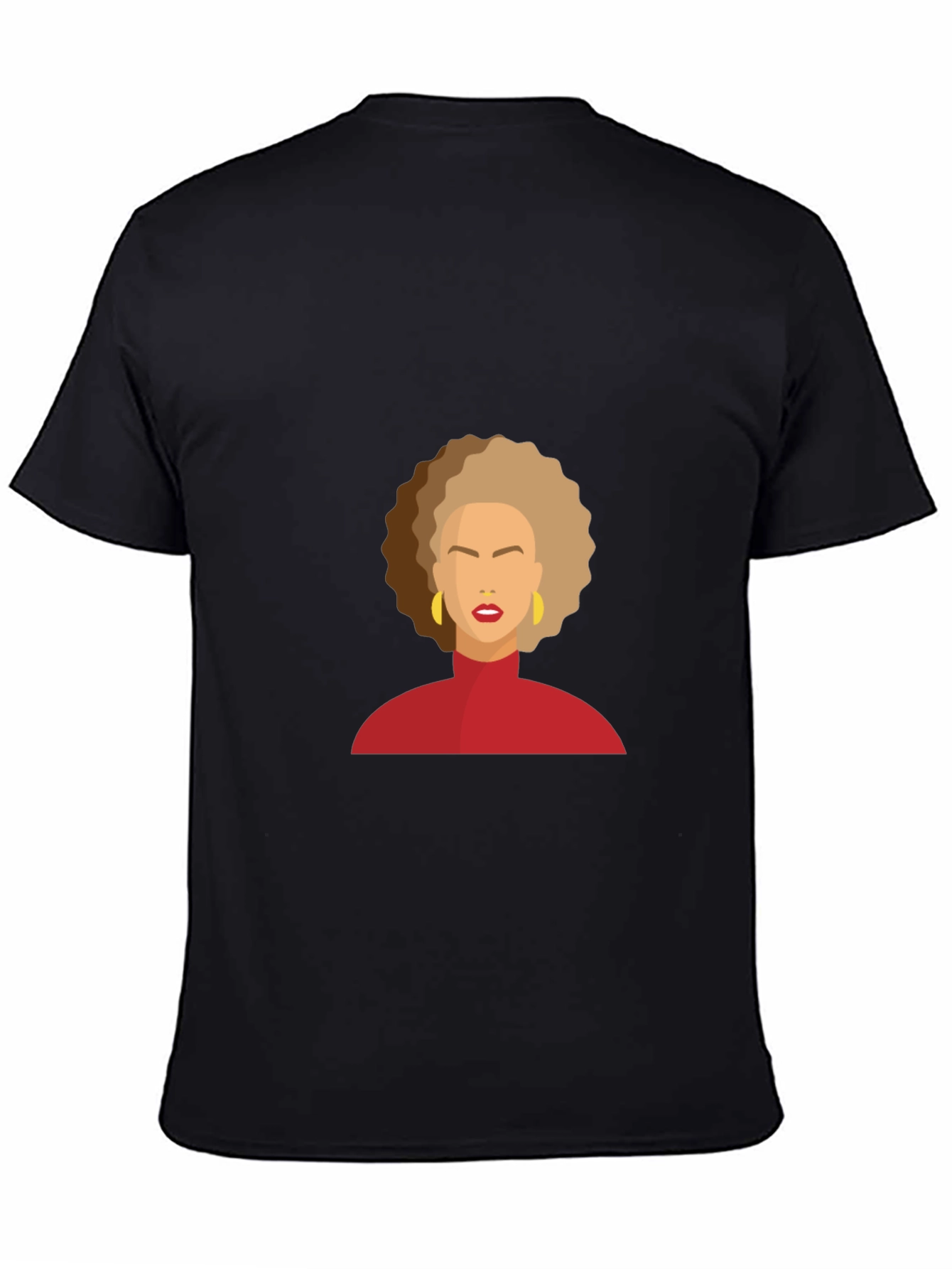 Modern Afro Woman Graphic Tee