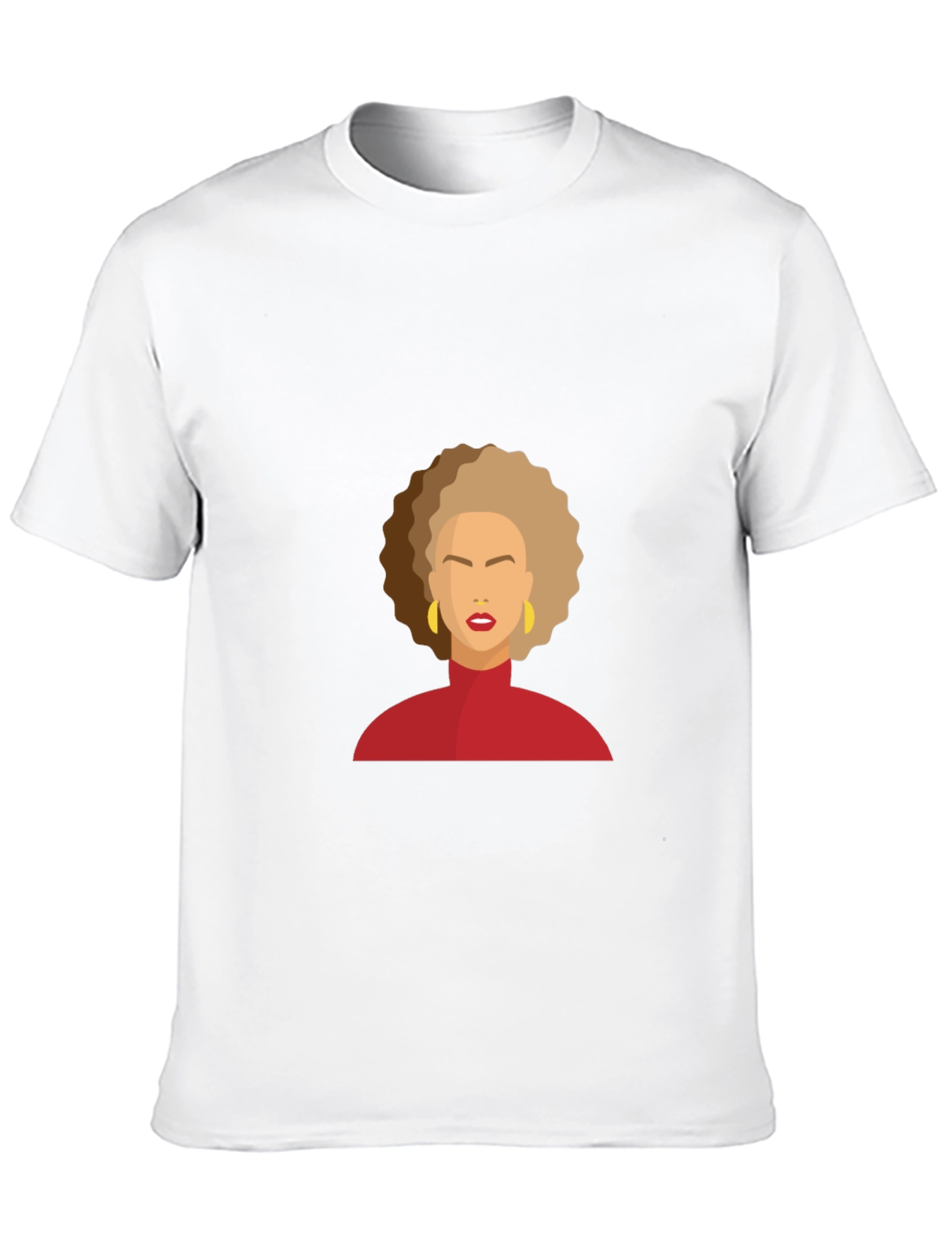 Modern Afro Woman Graphic Tee