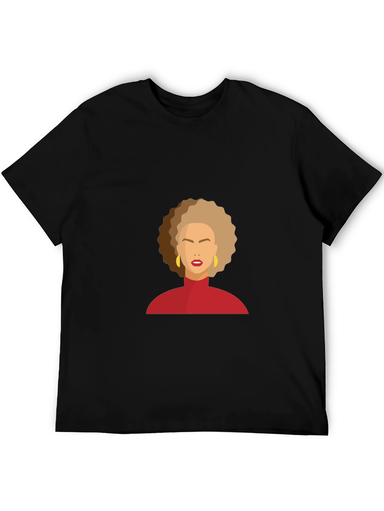Modern Afro Woman Graphic Tee