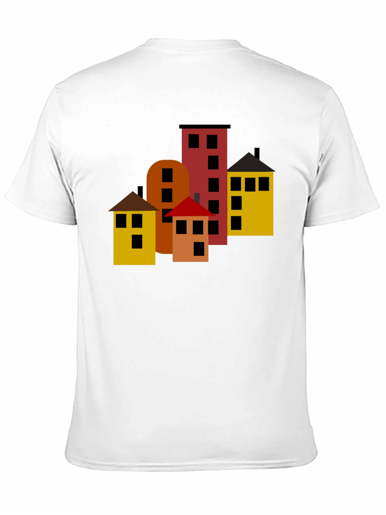 Cityscape Graphic Tee - Modern Urban Design