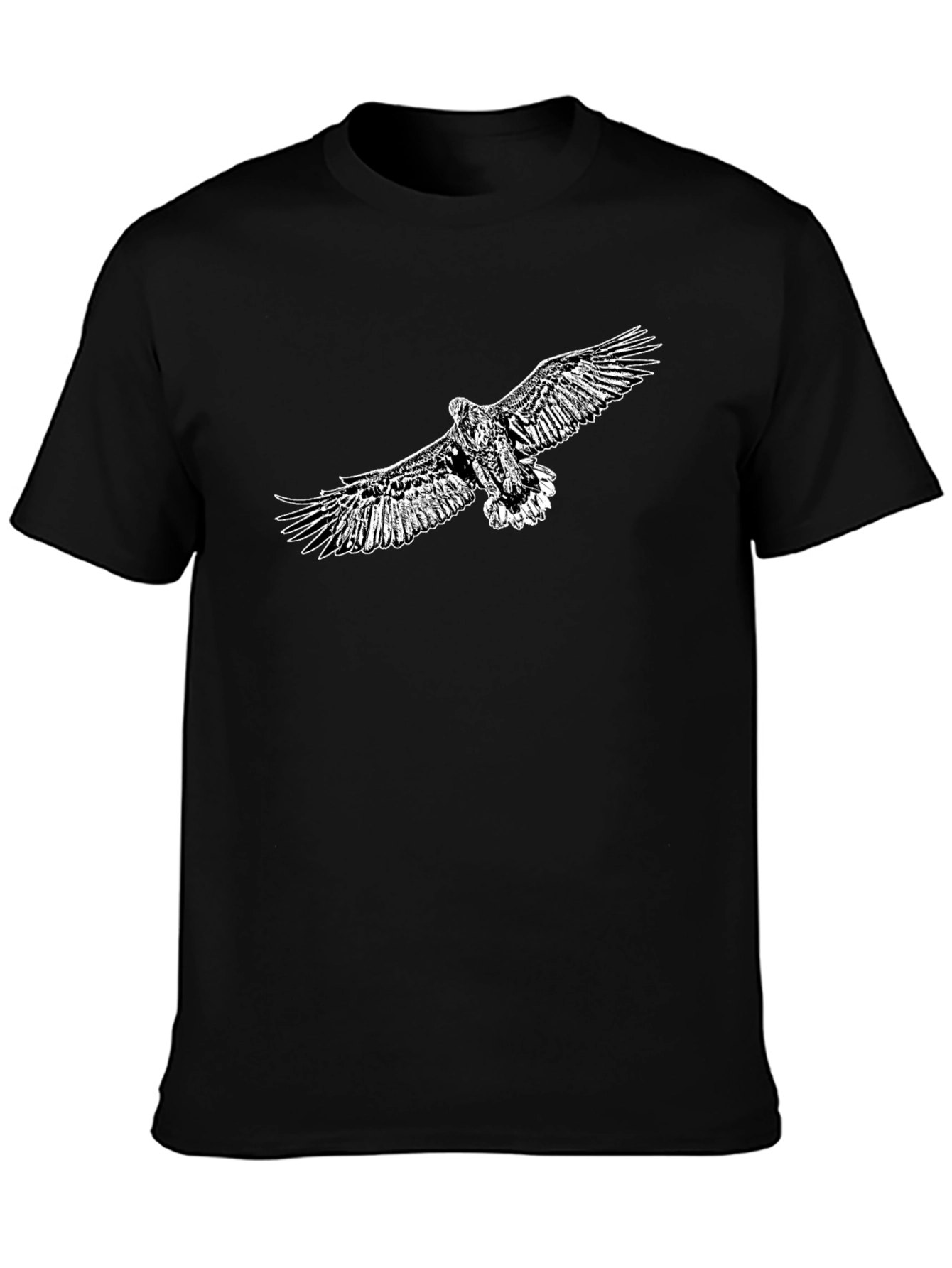 Black Eagle Graphic Tee - Bold Style
