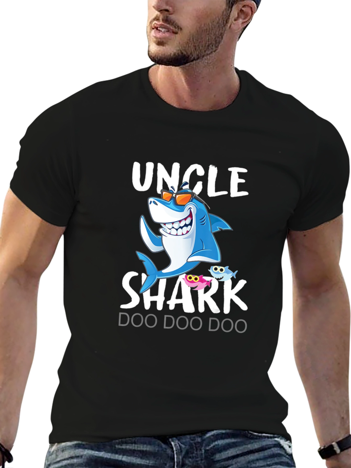 Uncle Shark Doo Doo Doo T-Shirt