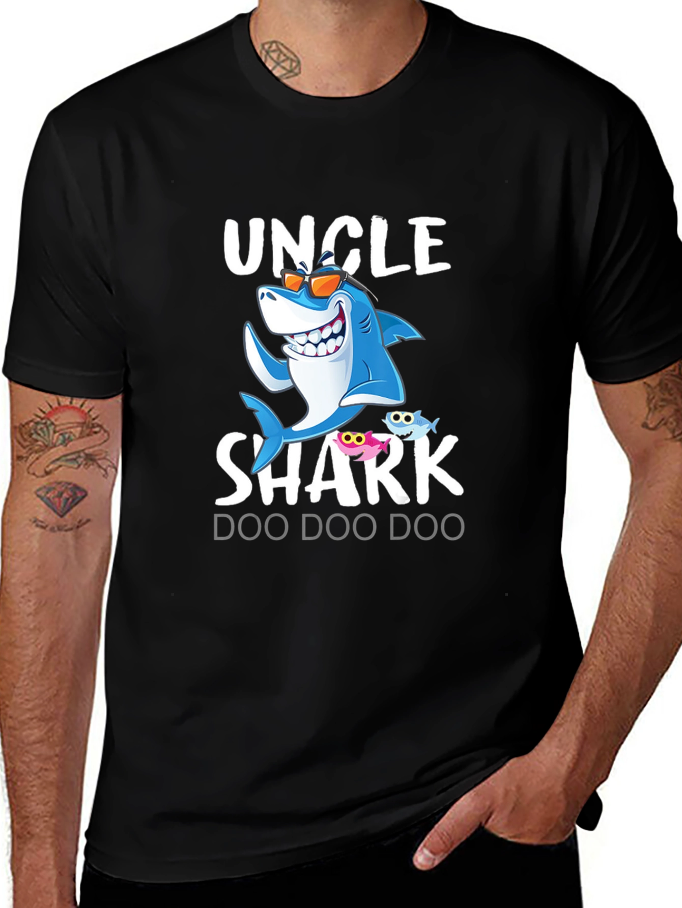 Uncle Shark Doo Doo Doo T-Shirt
