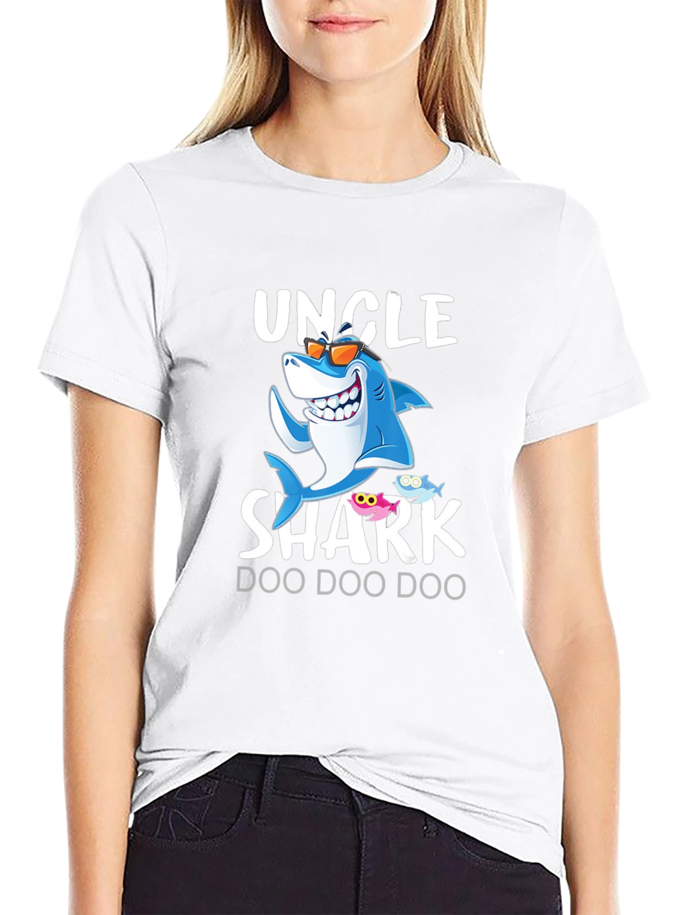 Uncle Shark Doo Doo Doo T-Shirt