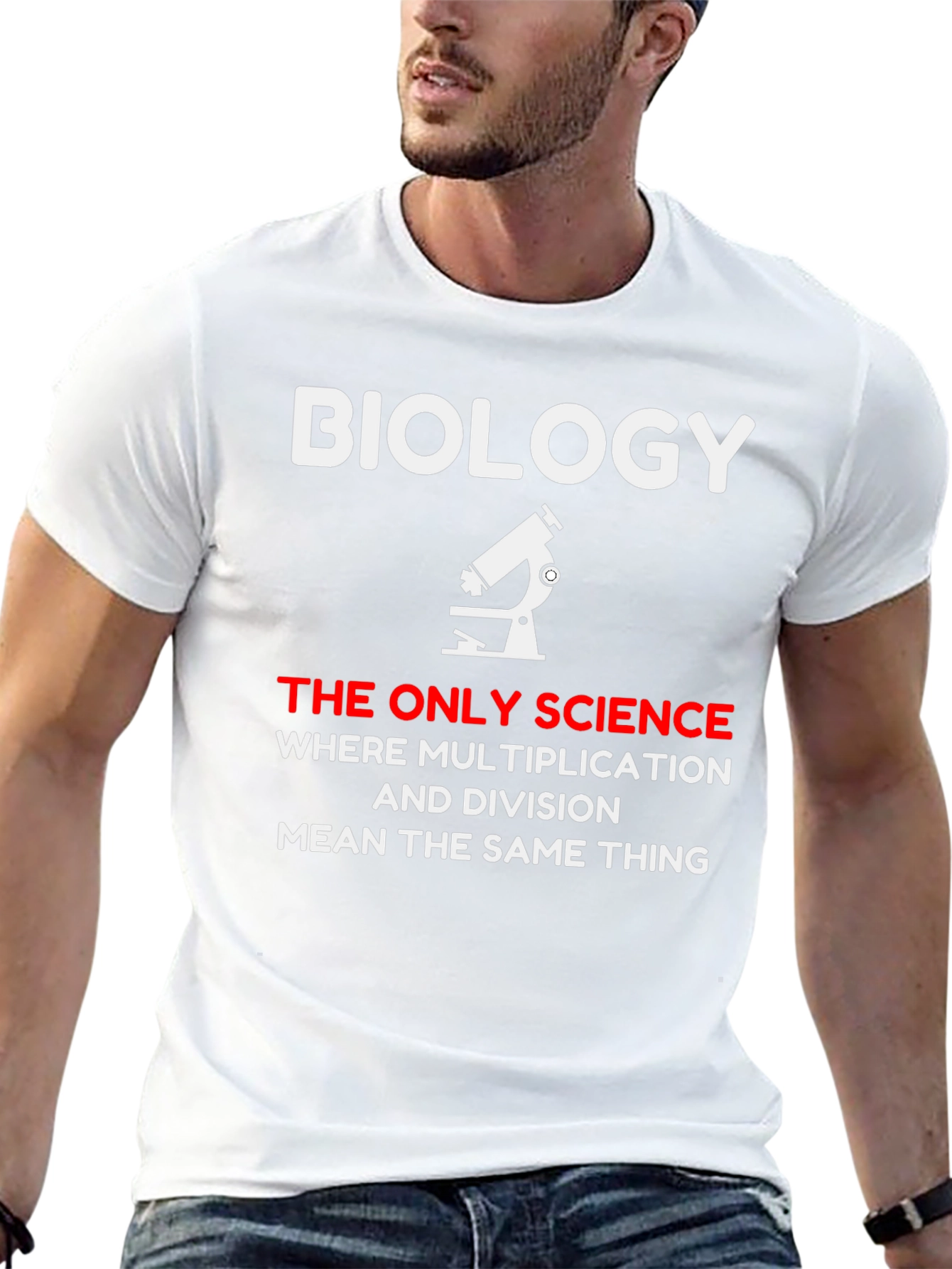Biology Multiplication Division T-Shirt