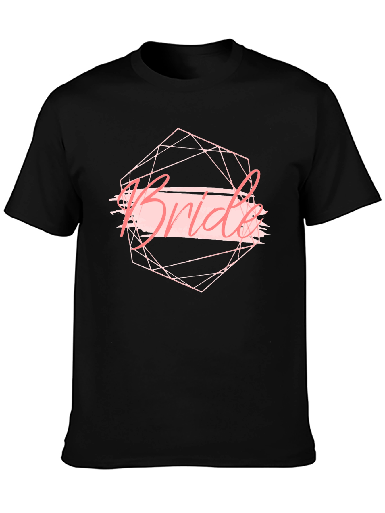 Bride T-Shirt - Geometric Wedding Tee