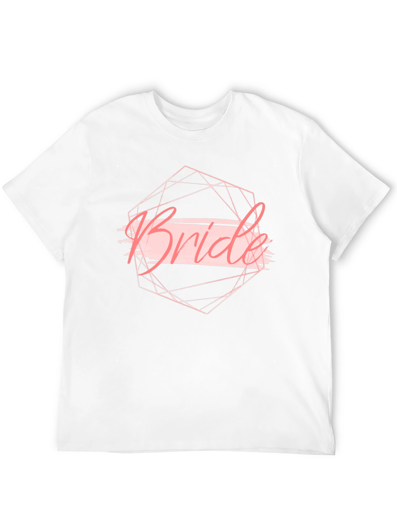 Bride T-Shirt - Geometric Wedding Tee