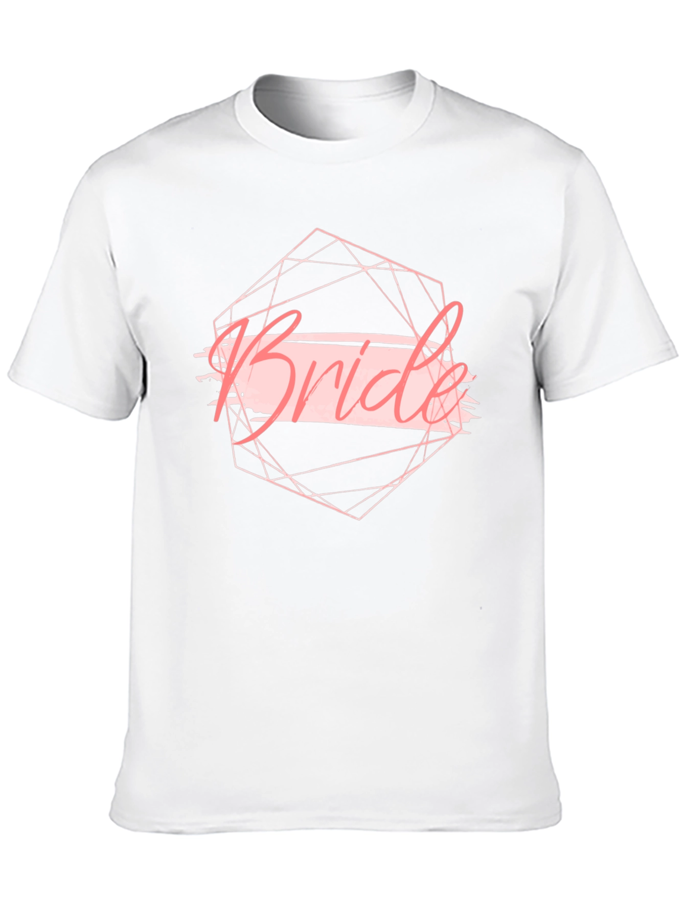 Bride T-Shirt - Geometric Wedding Tee