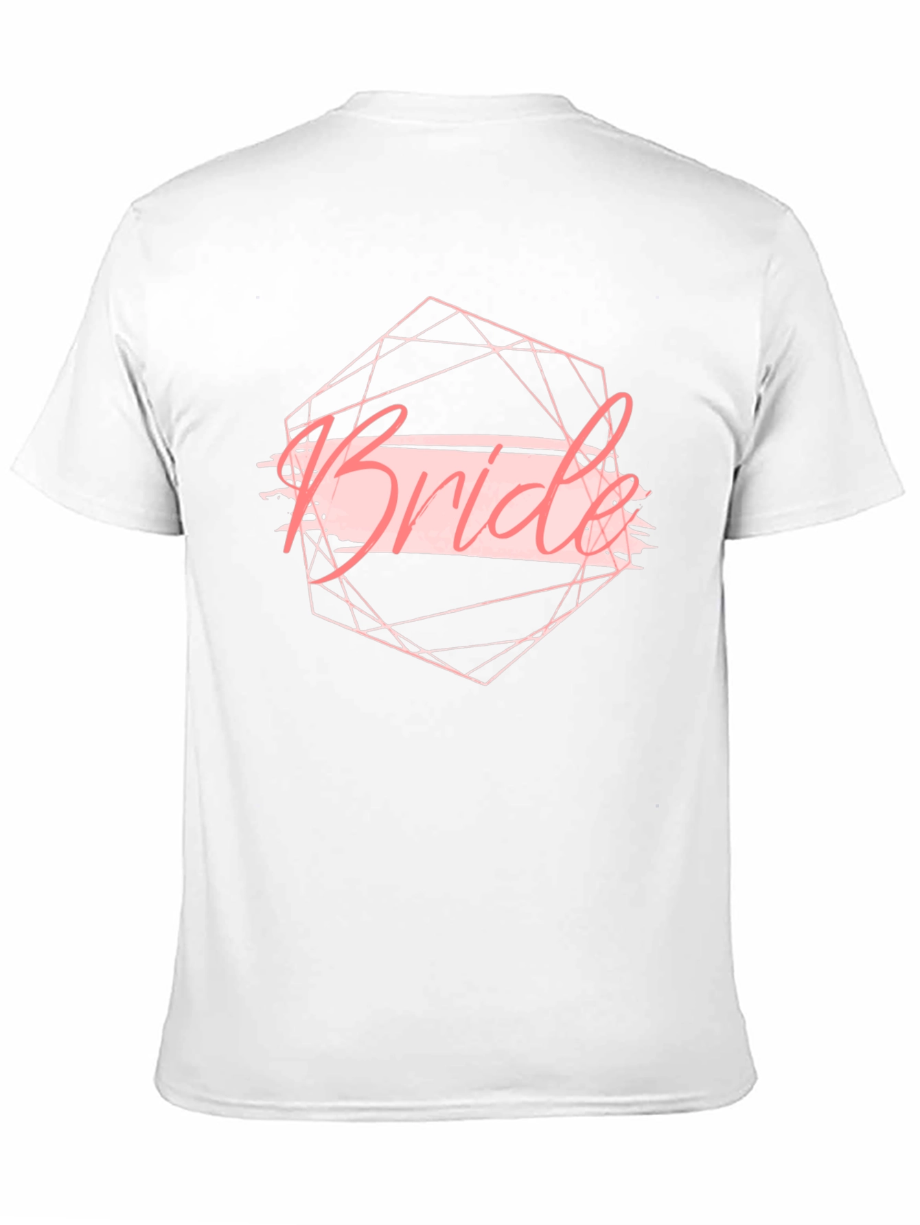 Bride T-Shirt - Geometric Wedding Tee
