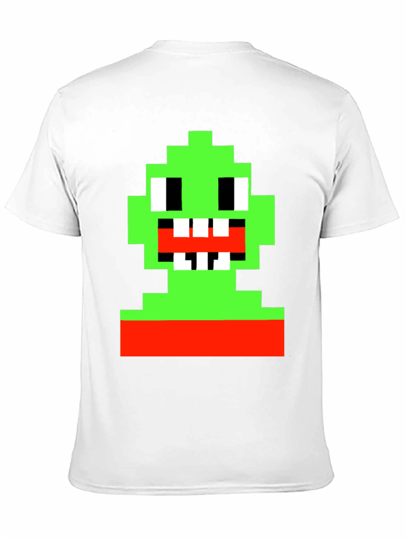 Pixel Monster Graphic Tee - Retro Gamer Style