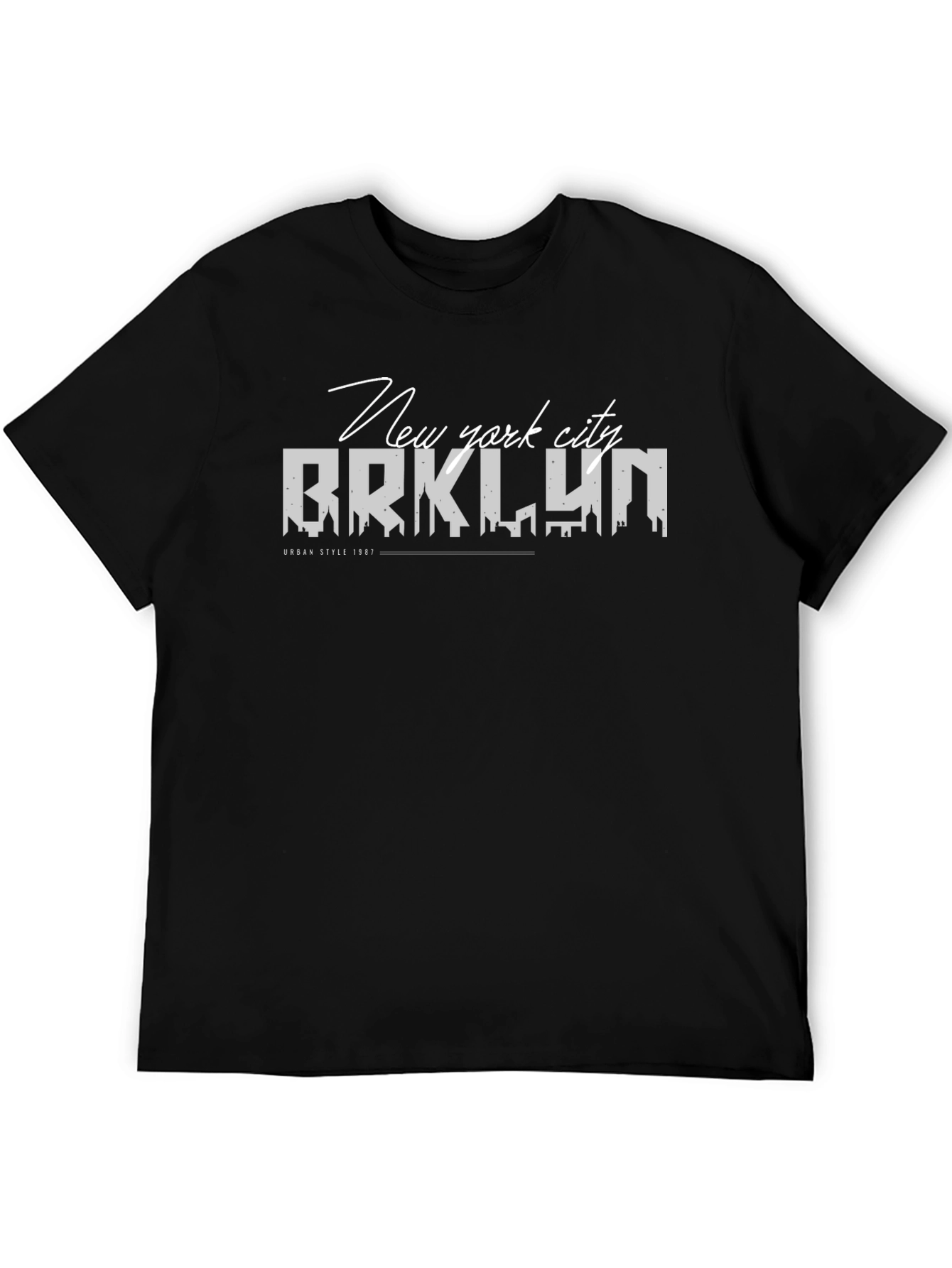 New York City BRKLYN Black T-Shirt
