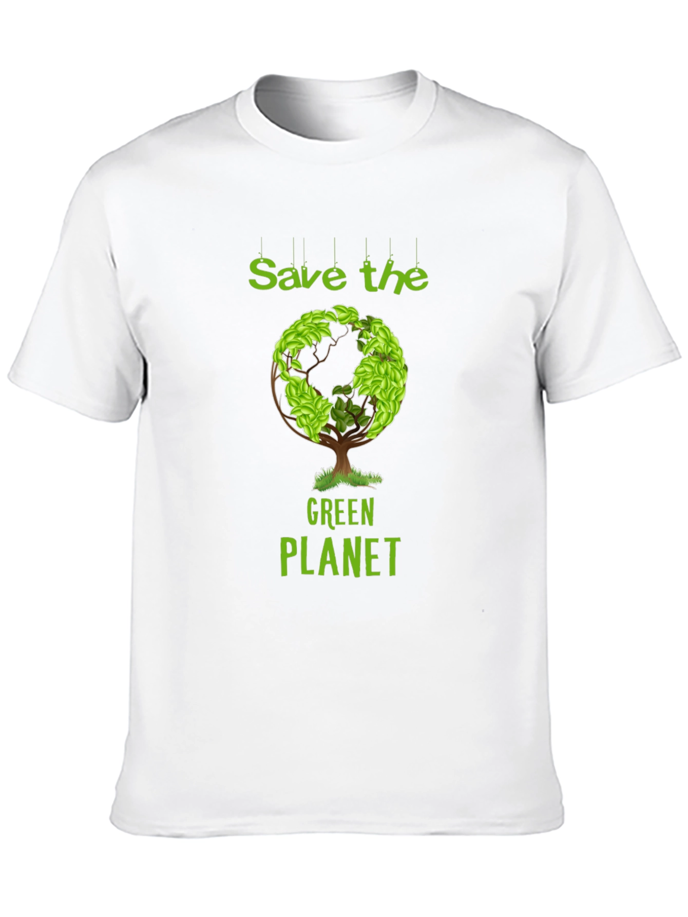 Eco-Friendly Earth Tree Graphic Tee
