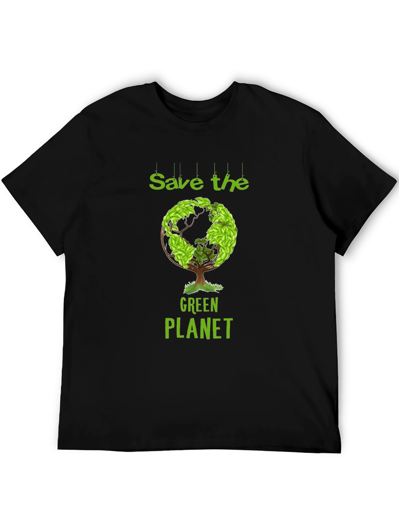 Eco-Friendly Earth Tree Graphic Tee